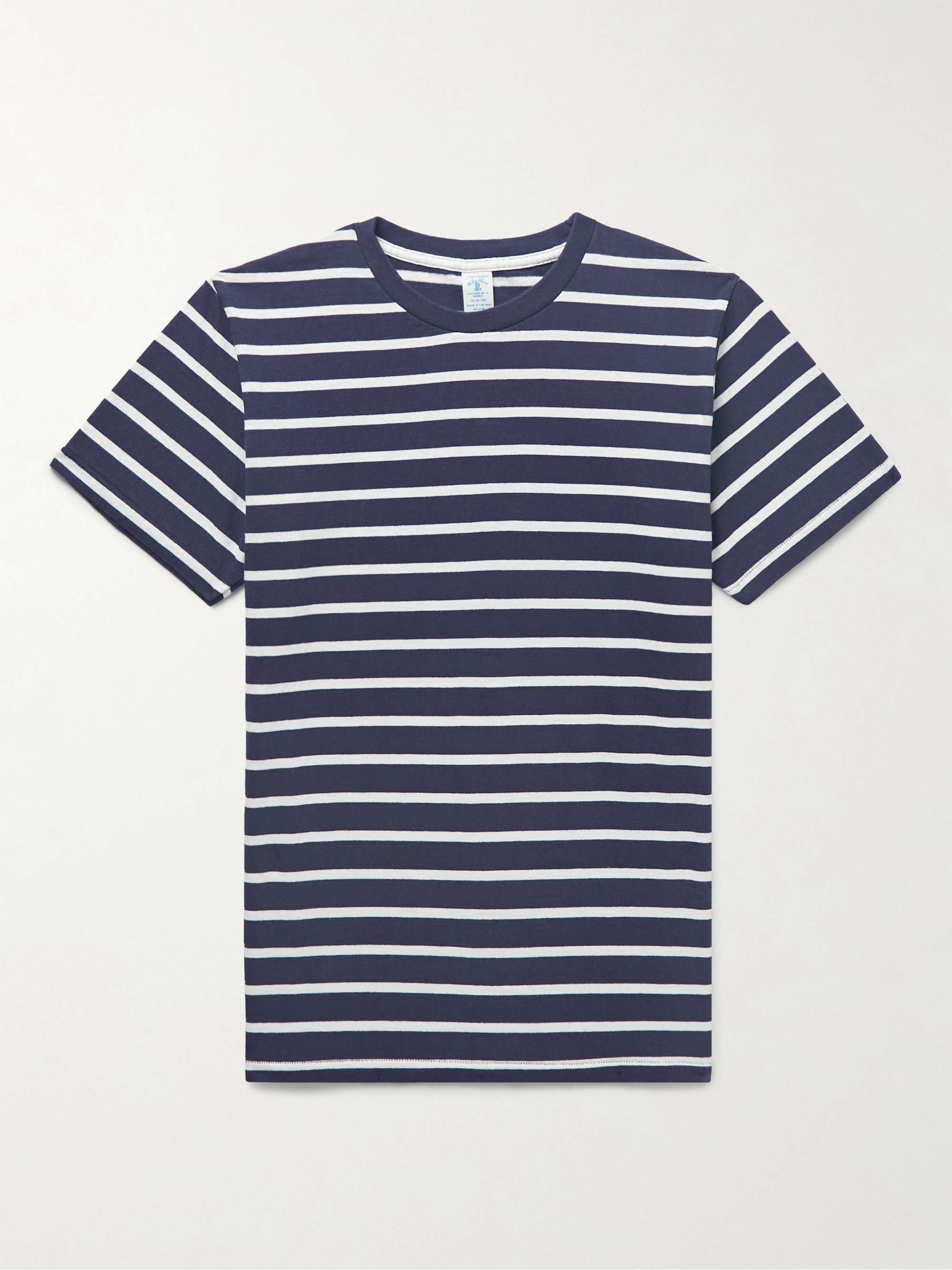 VELVA SHEEN SlimFit Striped CottonJersey TShirt for Men MR PORTER