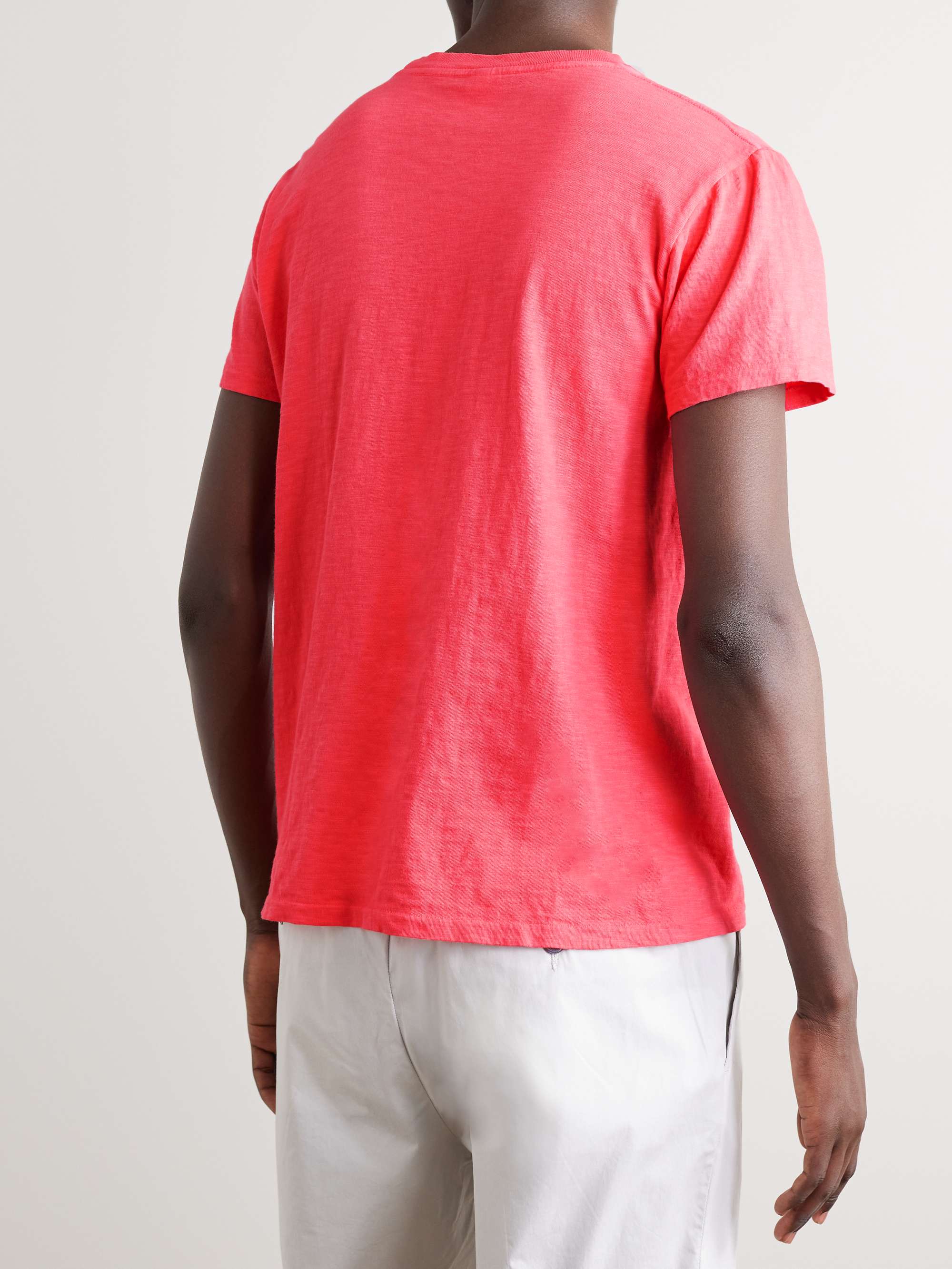 VELVA SHEEN SlimFit Slub CottonJersey TShirt for Men MR PORTER