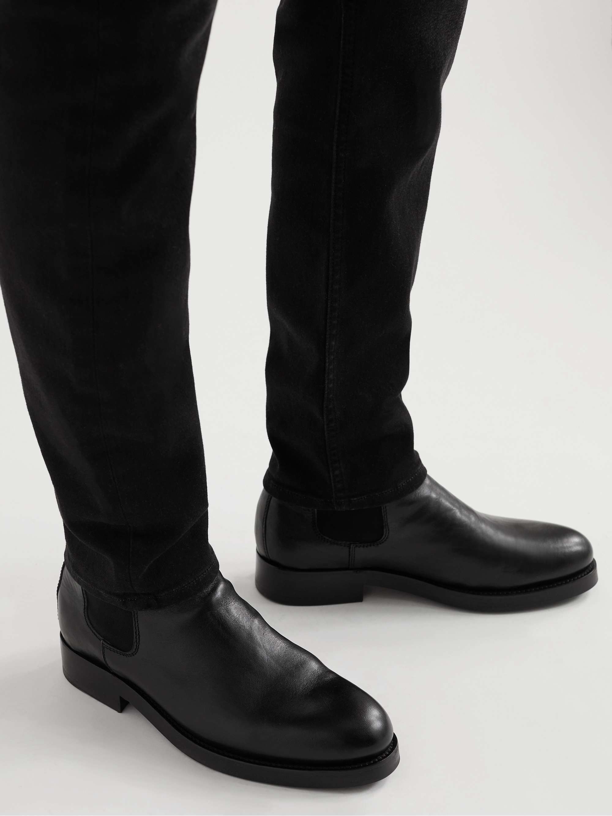 BELSTAFF Longton Leather Chelsea Boots