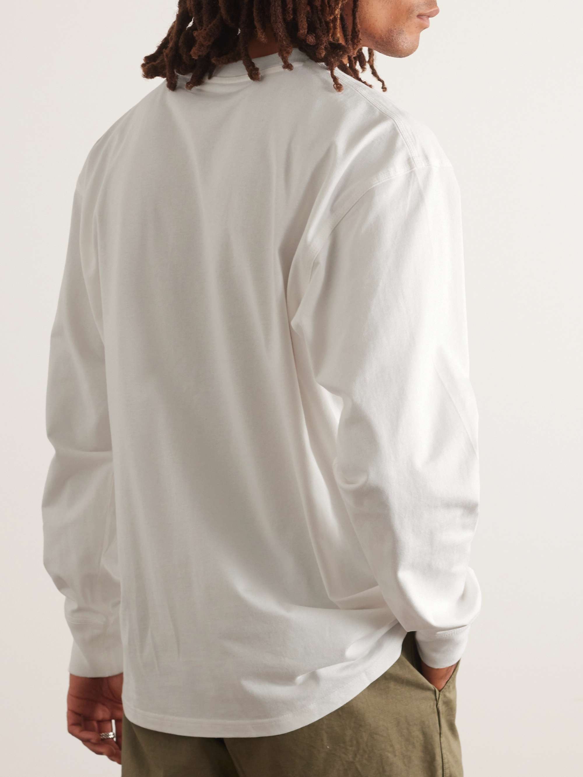 CARHARTT WIP American Script Logo-Embroidered Cotton-Jersey T-Shirt
