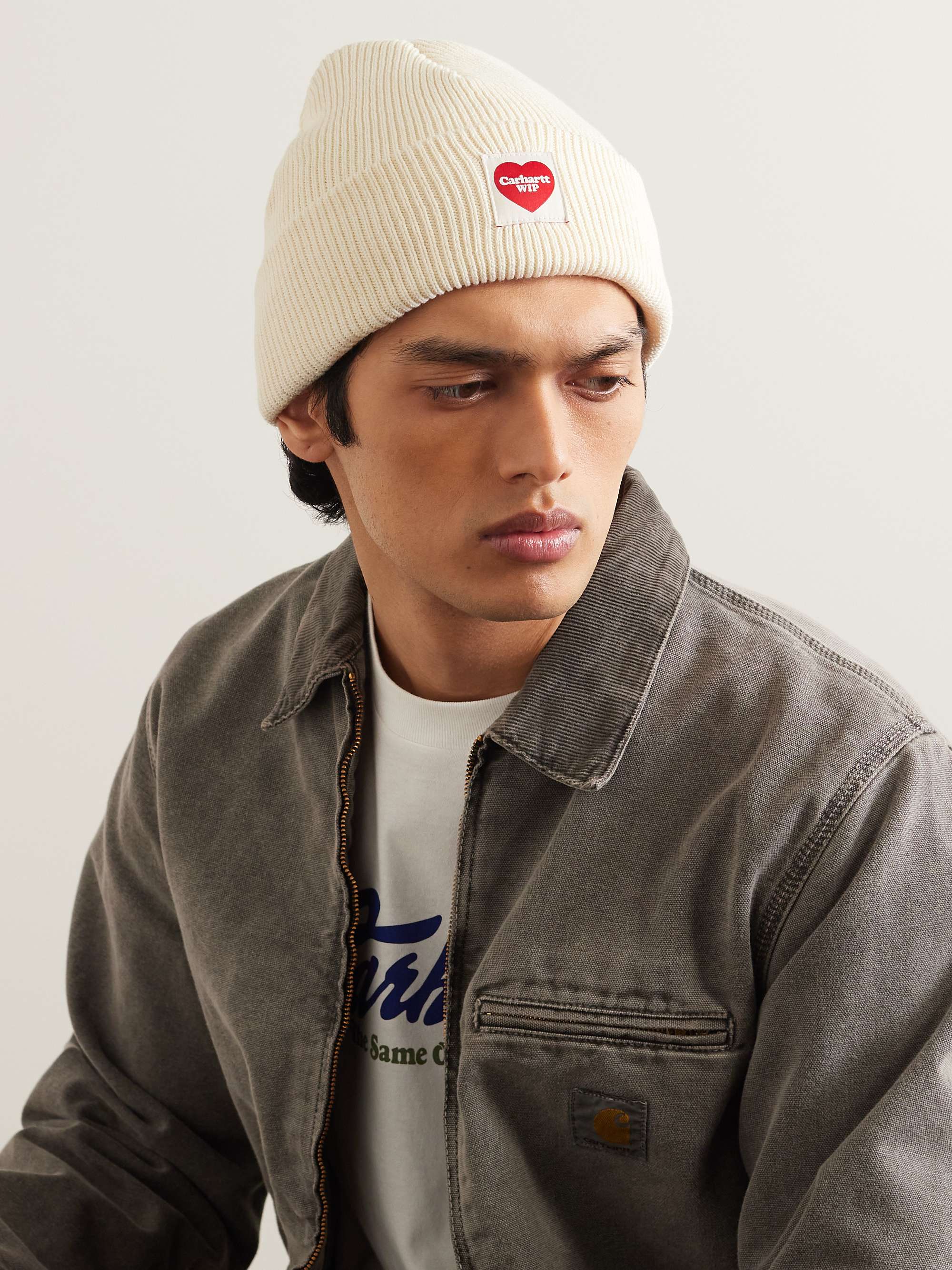 carhartt beanie on men