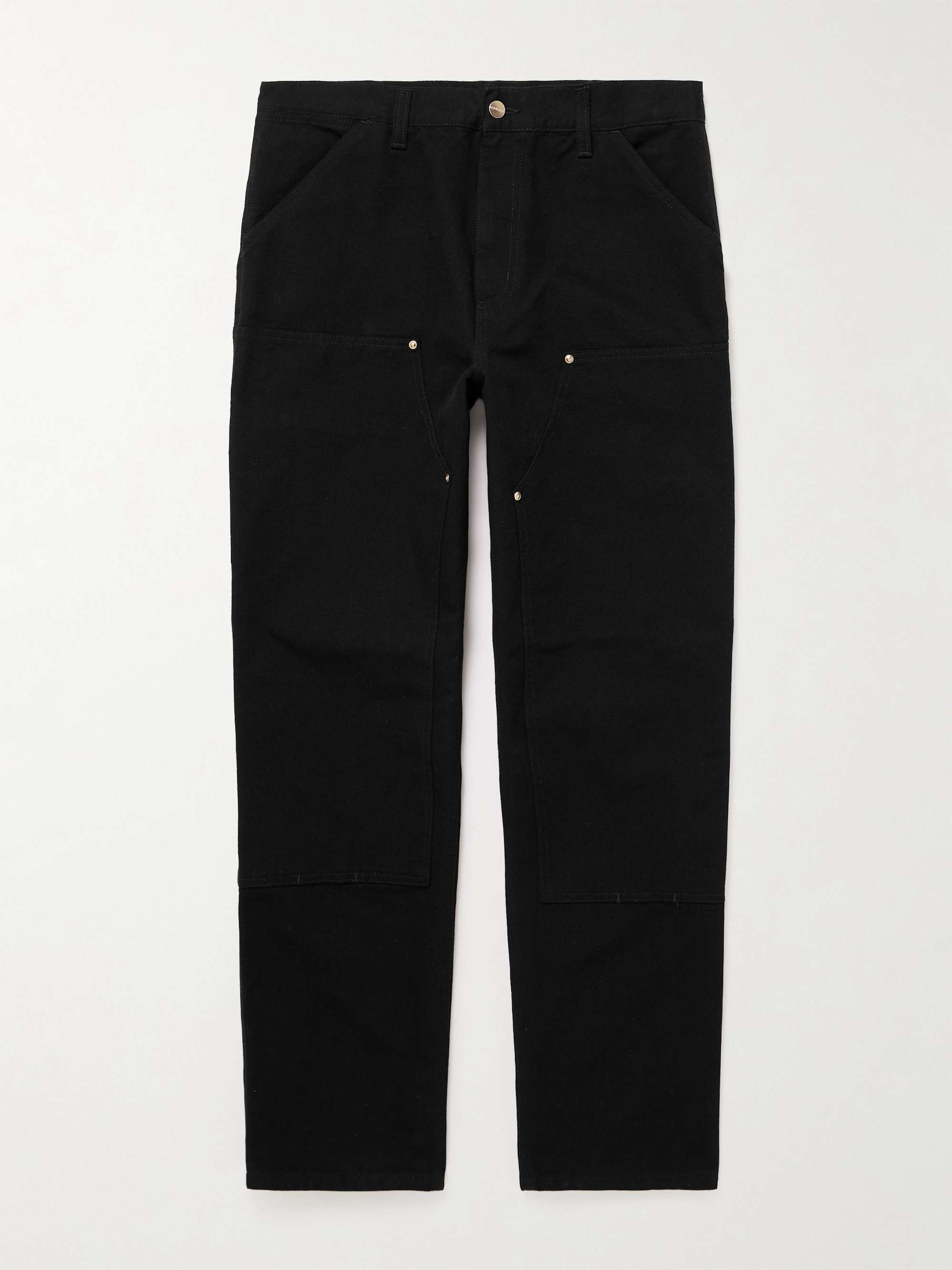 CARHARTT WIP Nash Straight-Leg Panelled Cotton-Canvas Trousers for Men ...