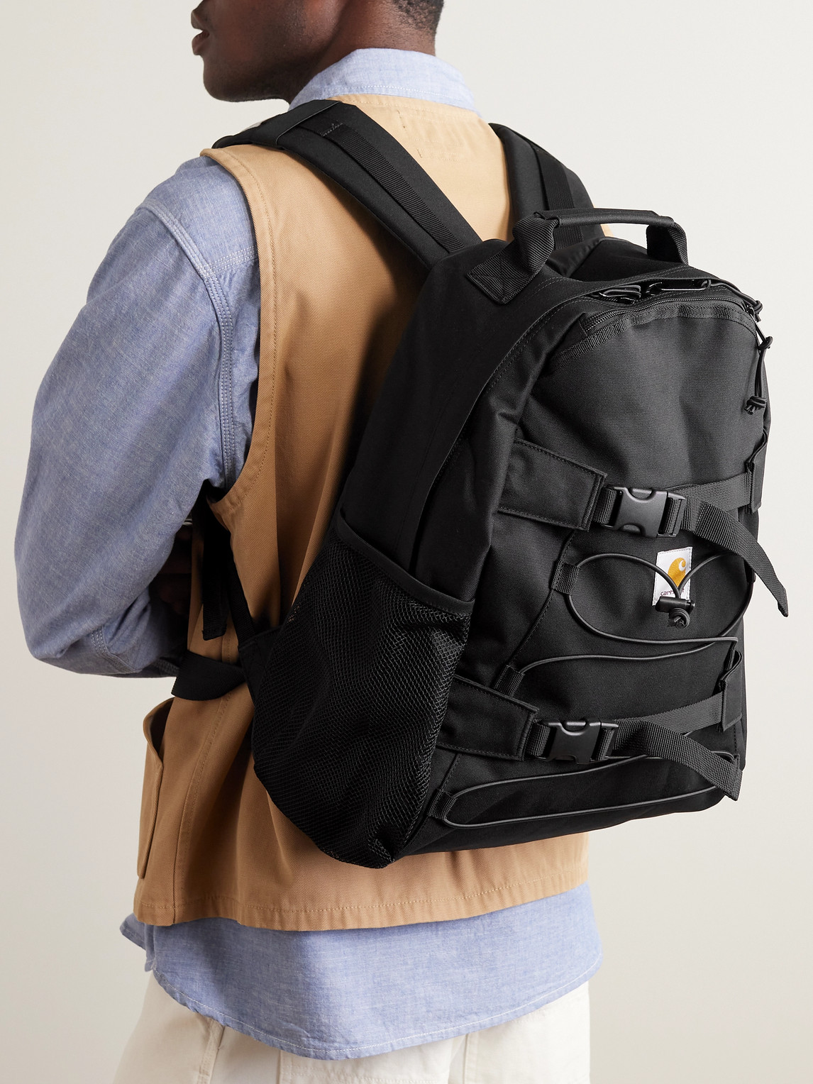 CARHARTT KICKFLIP RECYCLED-CANVAS BACKPACK