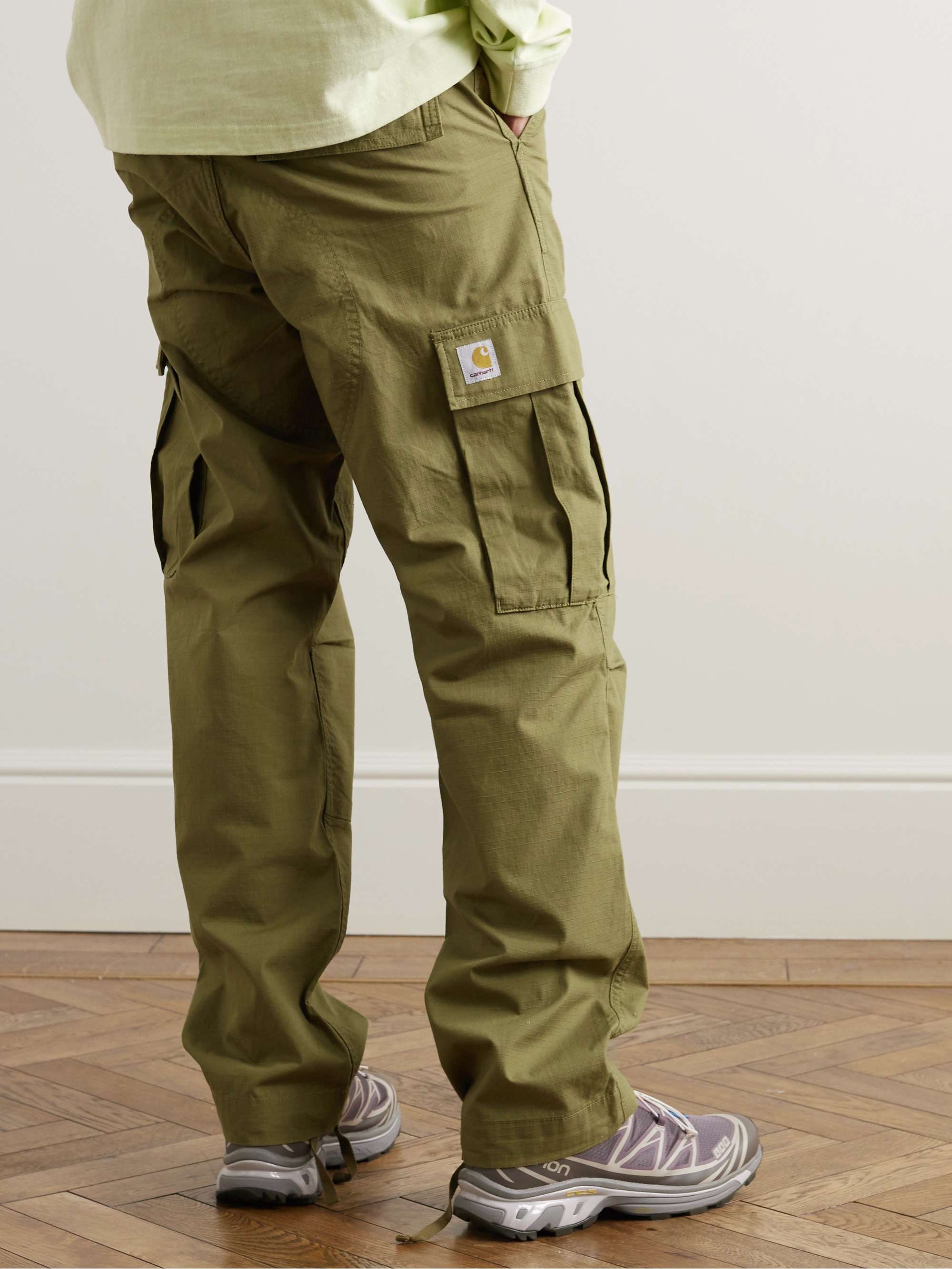 CARHARTT WIP Straight-Leg Cotton-Ripstop Cargo Trousers for Men | MR PORTER