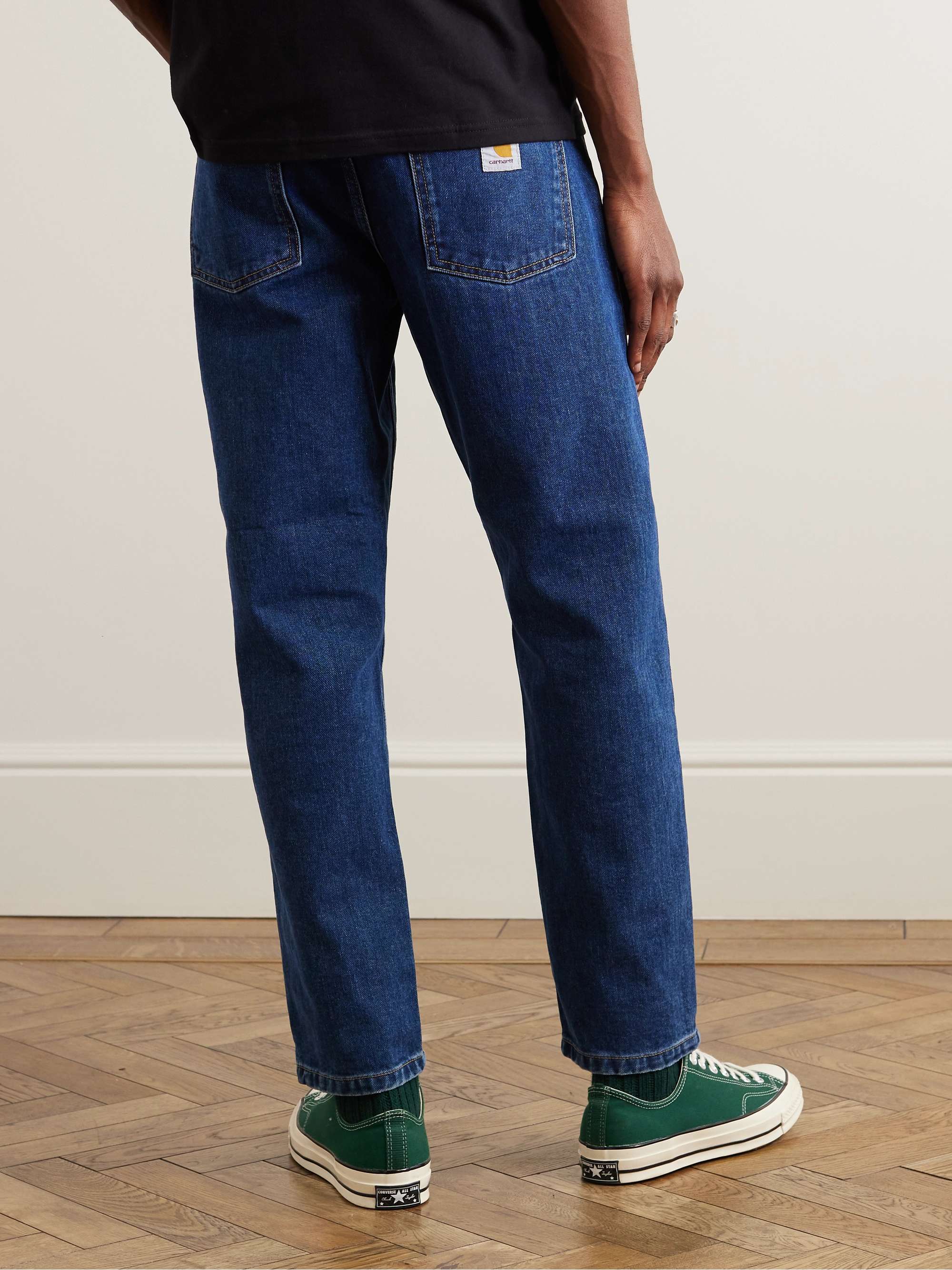 CARHARTT WIP Newel Tapered Logo-Appliquéd Jeans