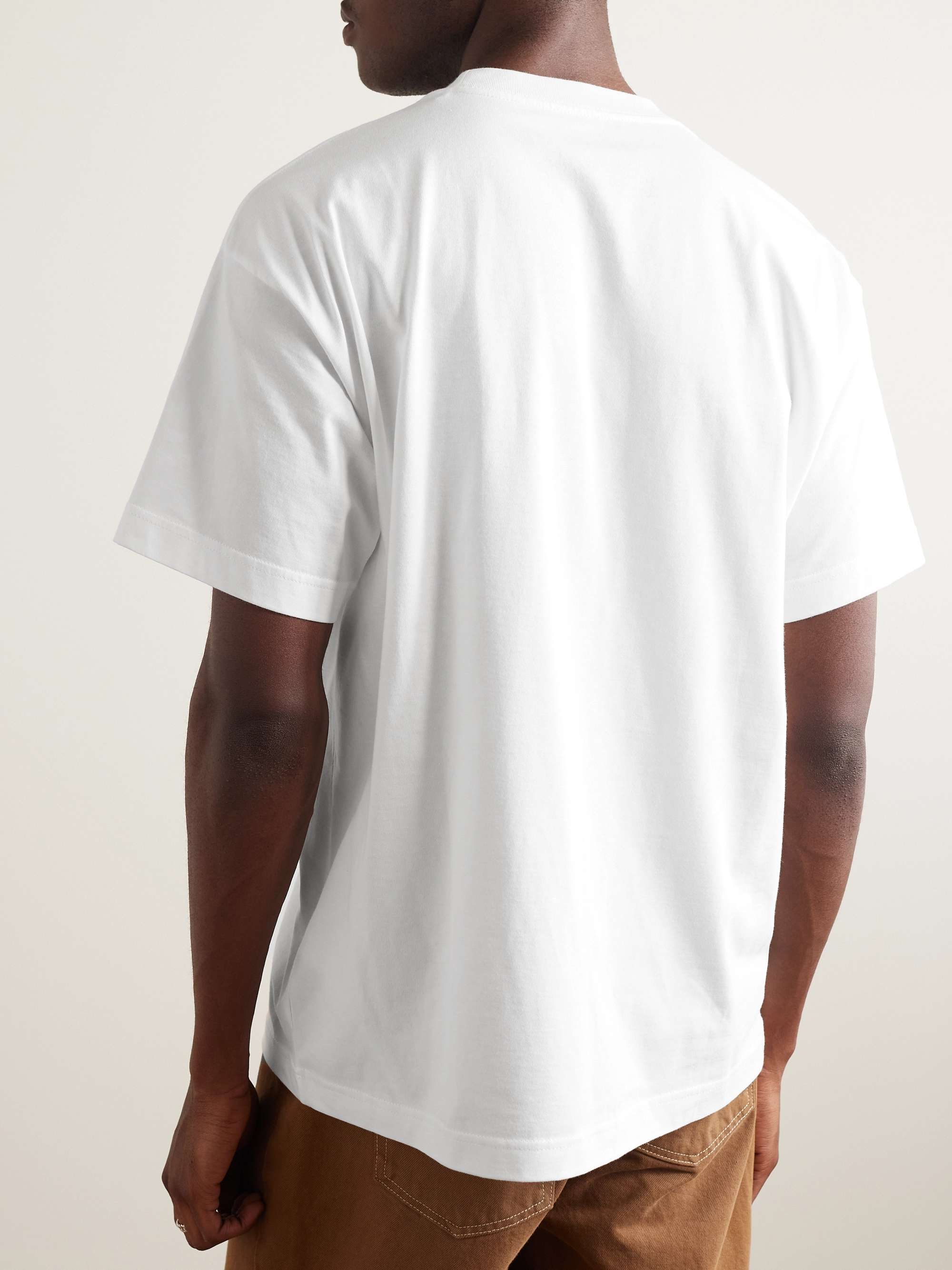 CARHARTT WIP + Babybrush Duck Printed Cotton-Jersey T-Shirt for Men ...