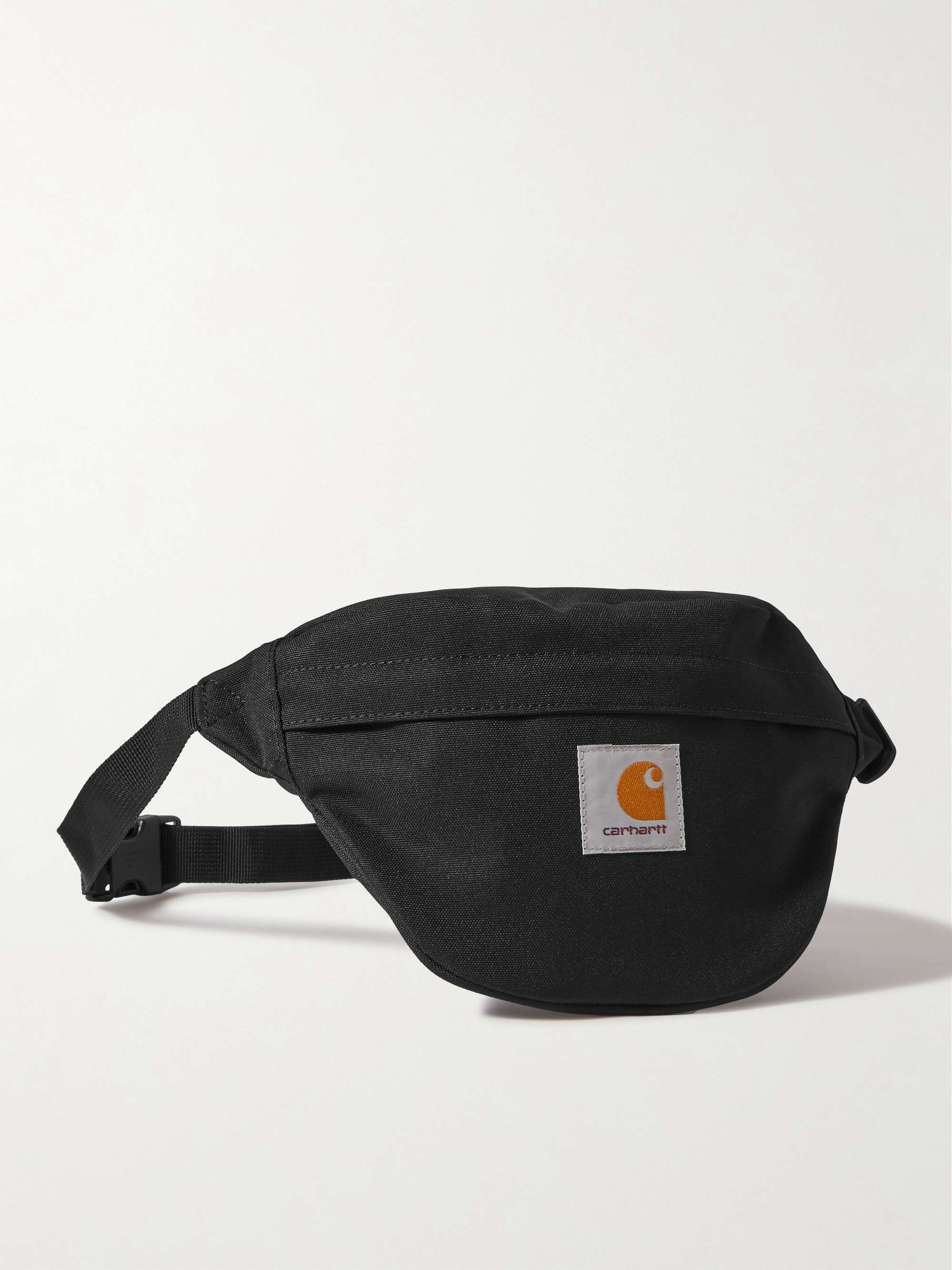 Jake Hip Logo-Appliquéd Canvas Belt Bag