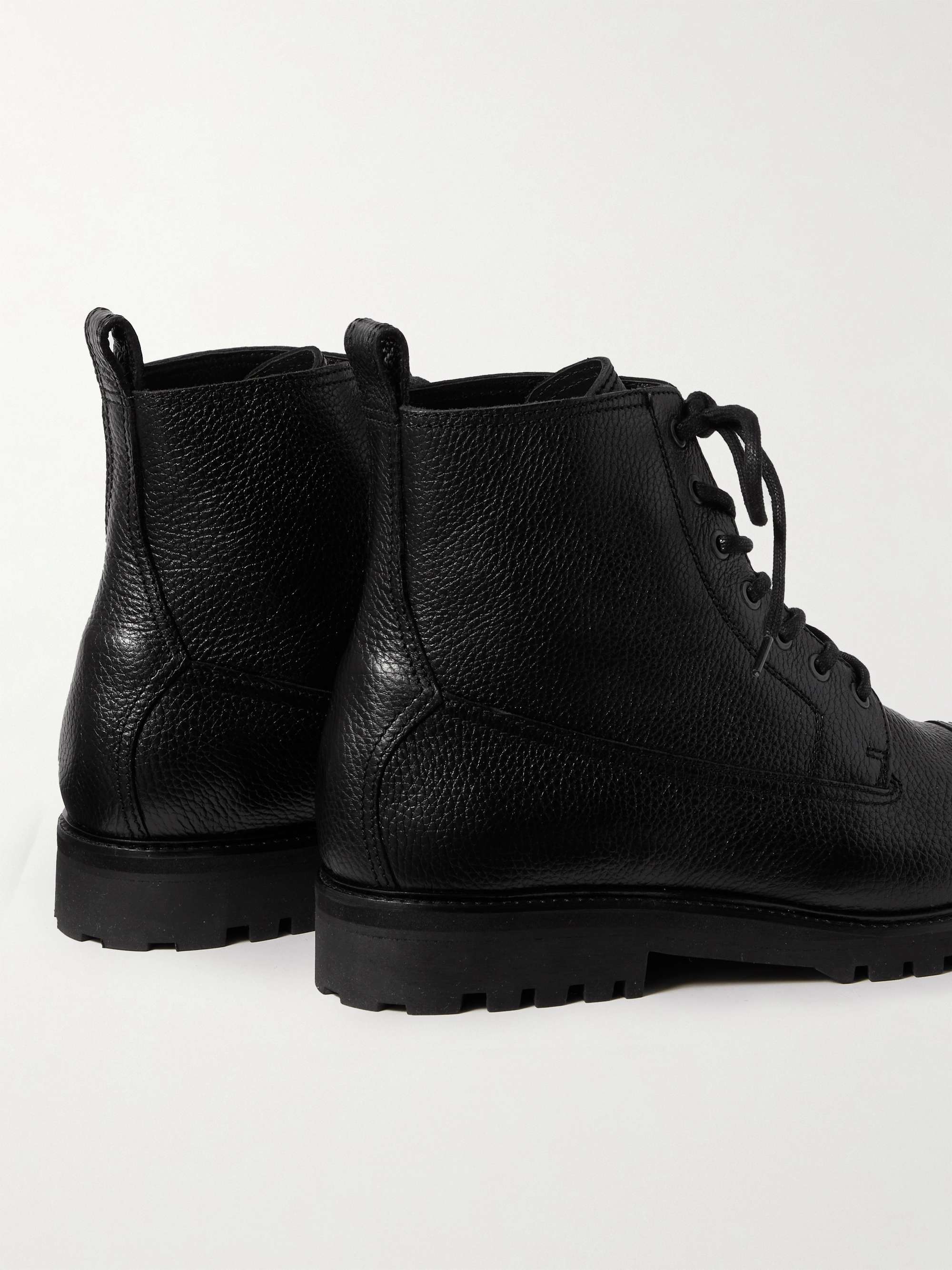 BELSTAFF Alperton Full-Grain Leather Boots