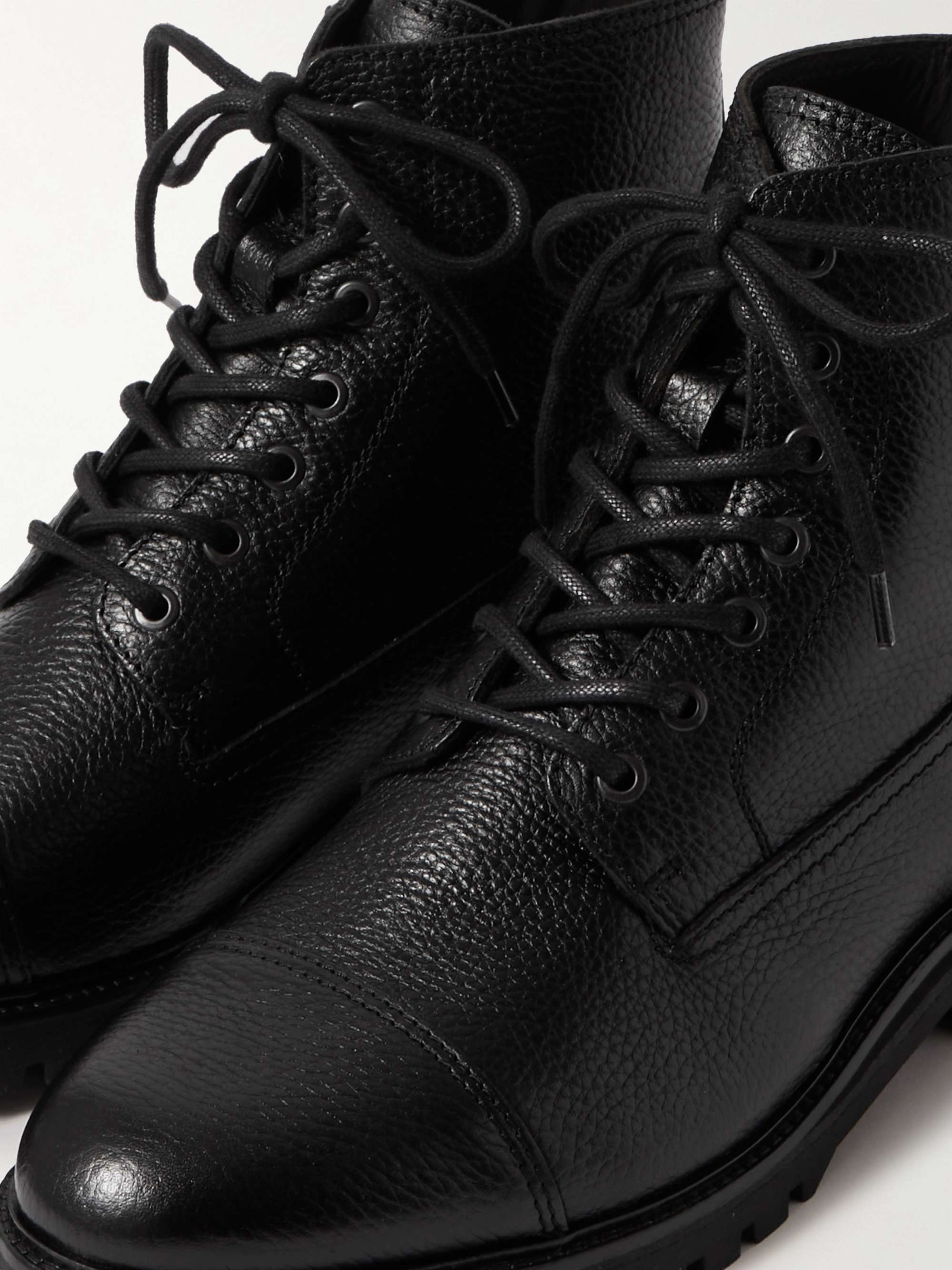 BELSTAFF Alperton Full-Grain Leather Boots