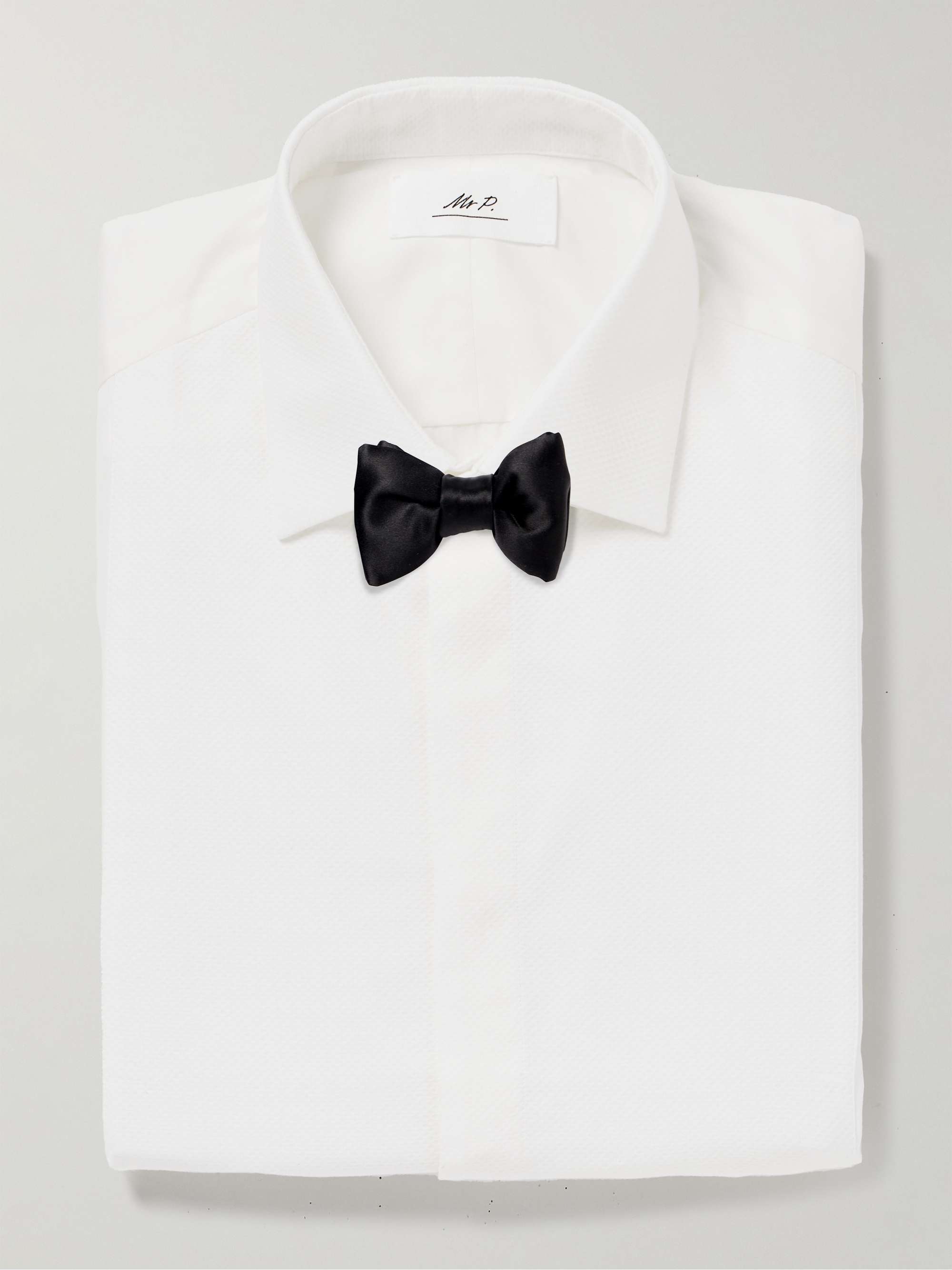 MR P. Cotton Bib-Front Tuxedo Shirt for Men | MR PORTER