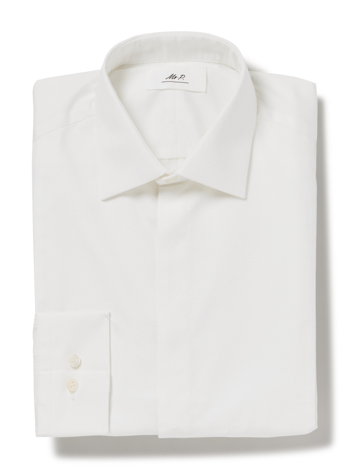 Mr P. Cotton Bib-Front Tuxedo Shirt