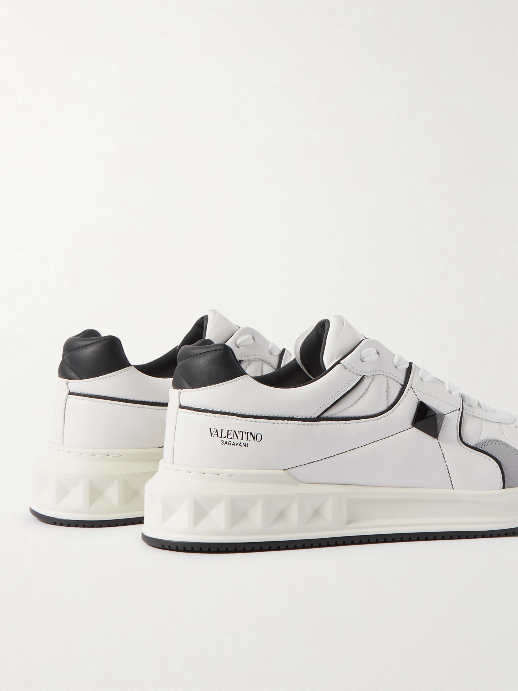 GARAVANI Valentino Garavani One XL Leather Sneakers | MR PORTER