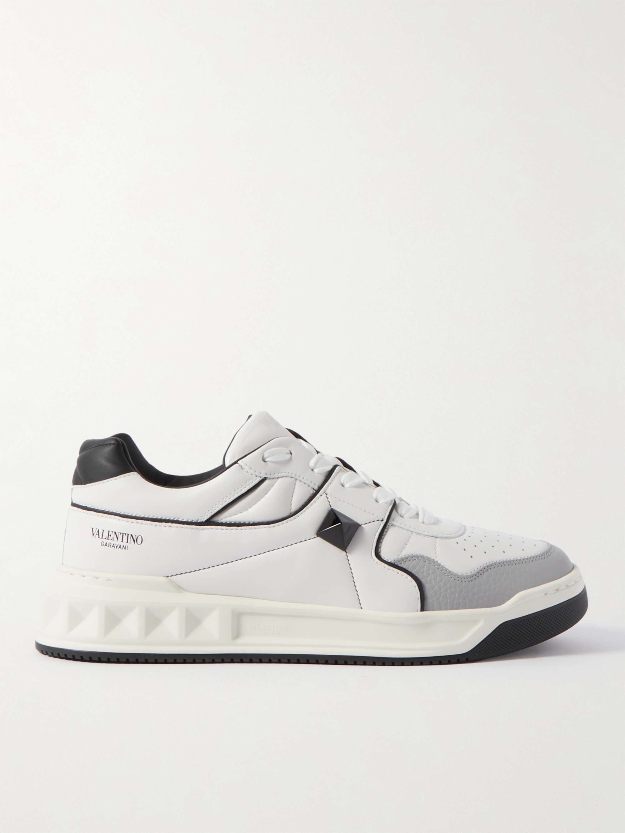 Medewerker minimum Vervagen VALENTINO GARAVANI Valentino Garavani One Stud XL Leather Sneakers | MR  PORTER