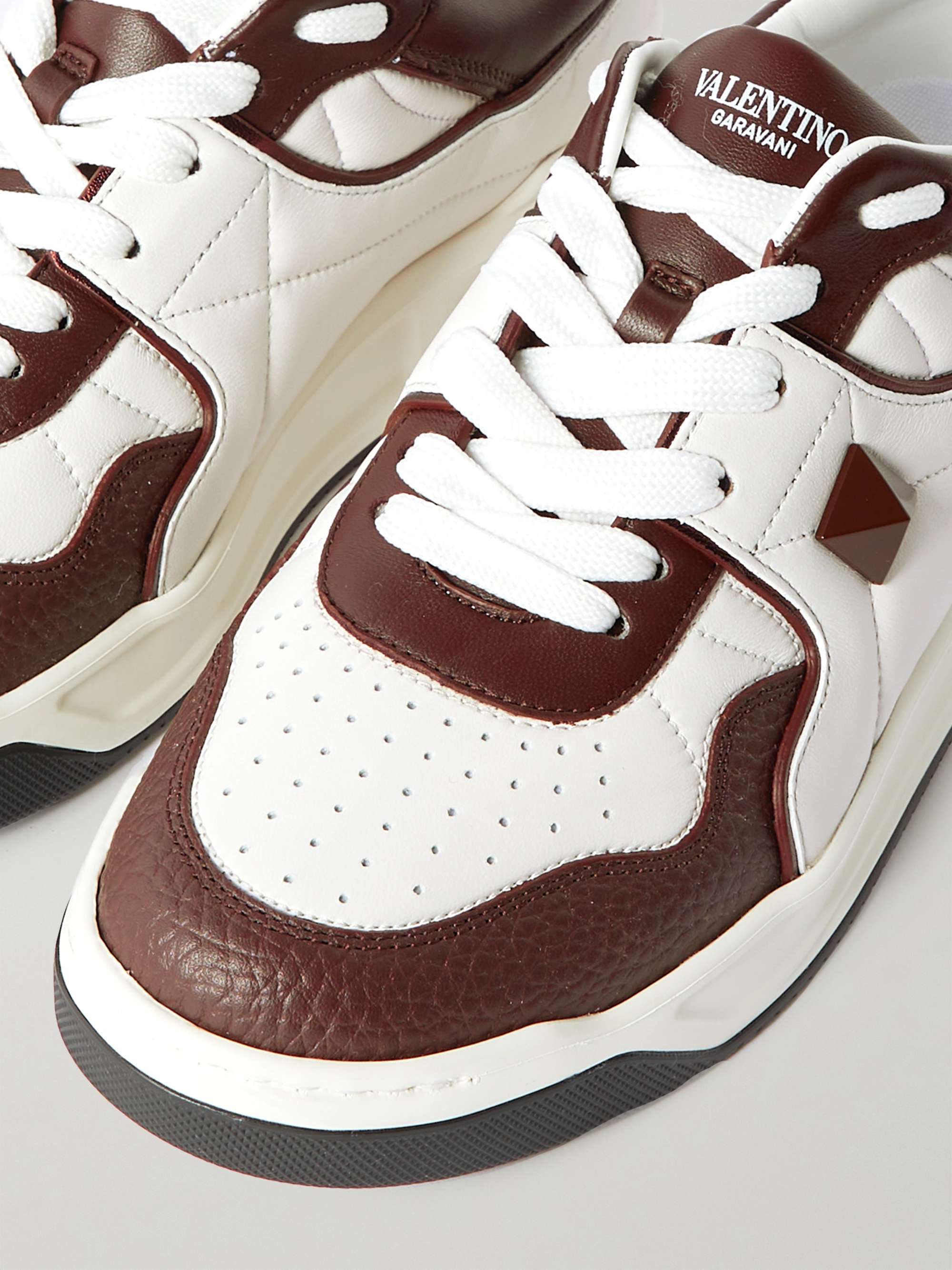 VALENTINO GARAVANI Valentino Garavani One Stud XL Leather Sneakers for