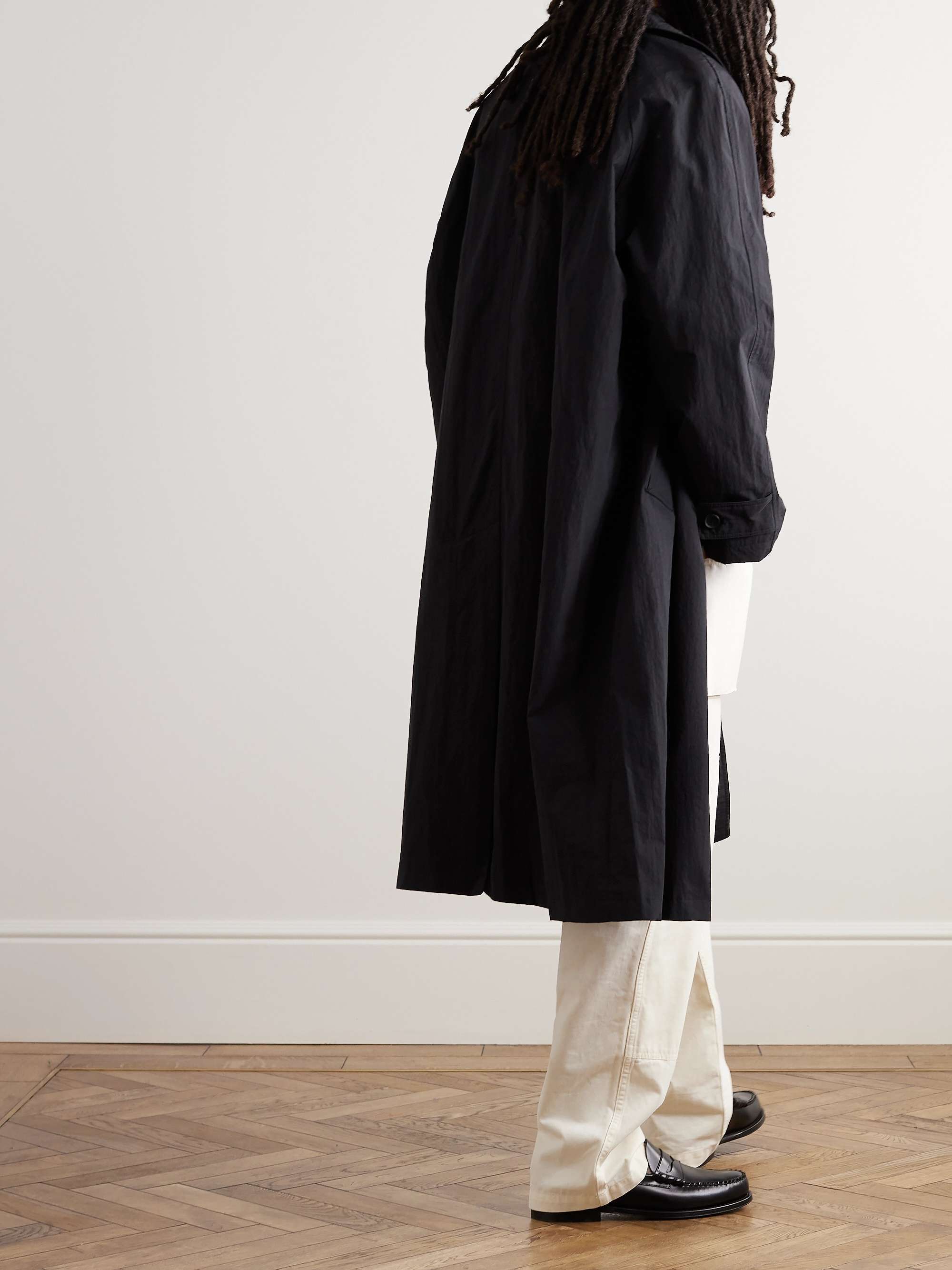 MFPEN Installation Recycled-Ripstop Trench Coat