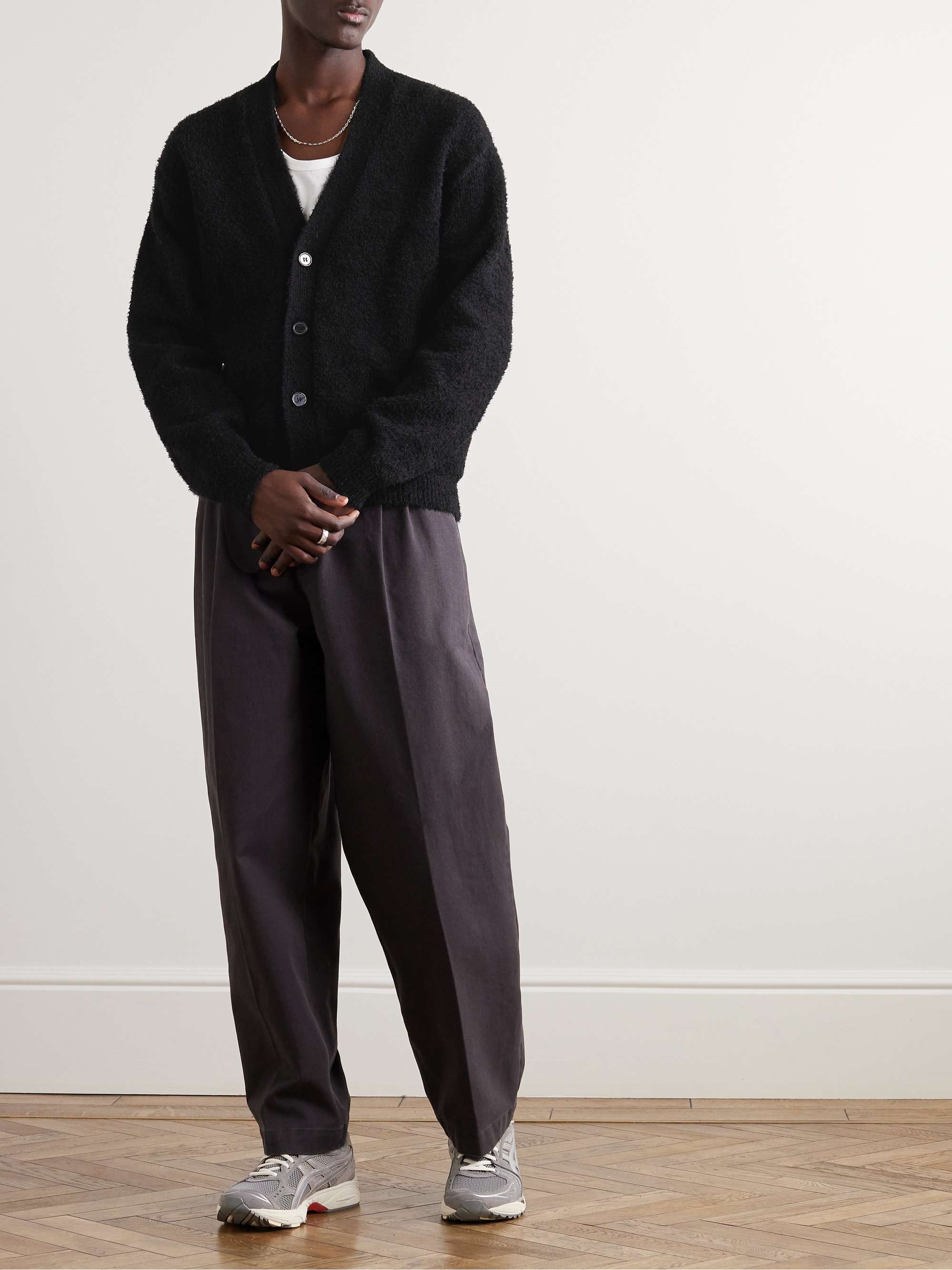 MFPEN House Textured Organic Cotton Cardigan for Men MR PORTER