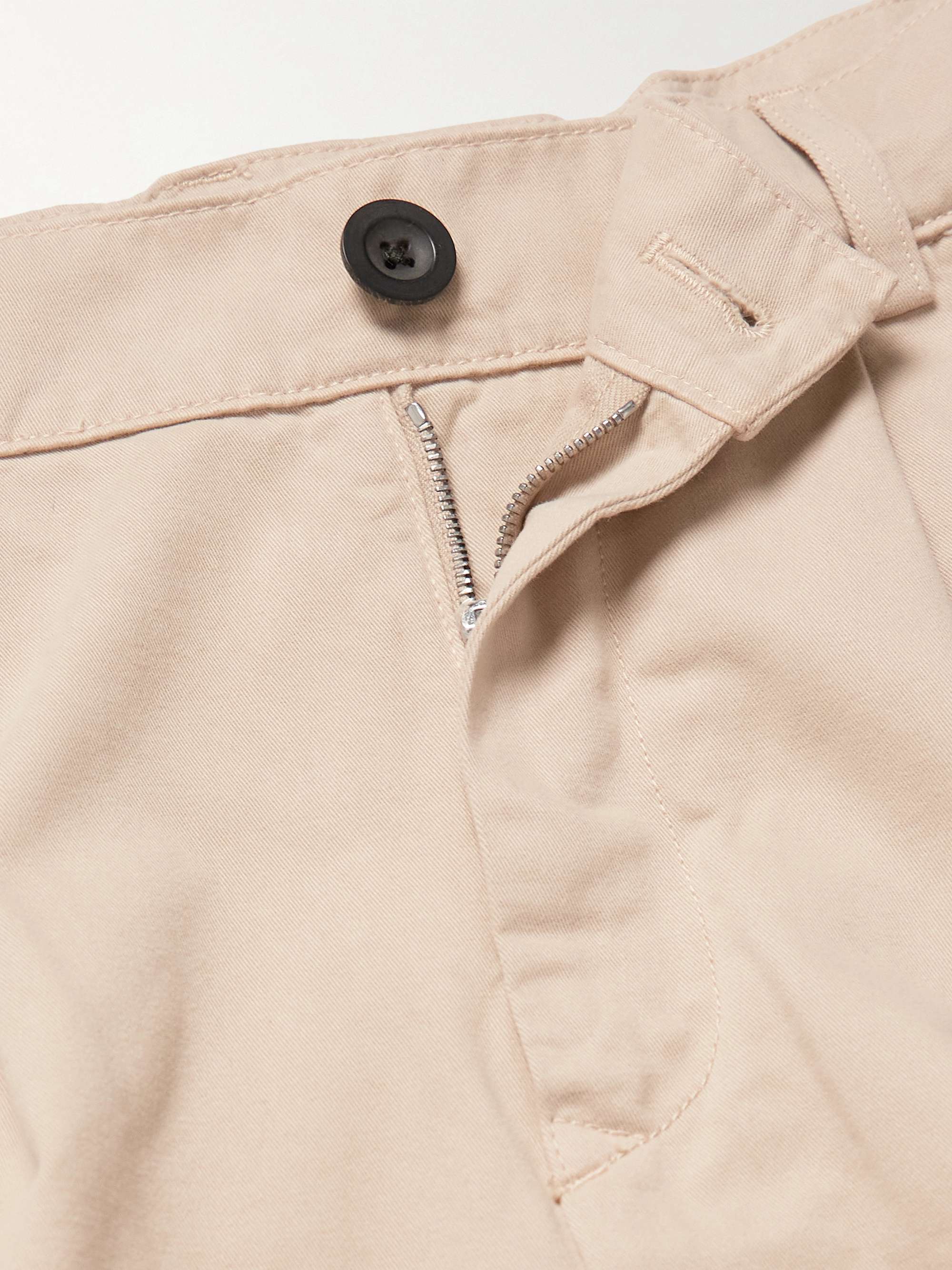 MR P. Tapered Pleated Cotton-Twill Trousers for Men | MR PORTER