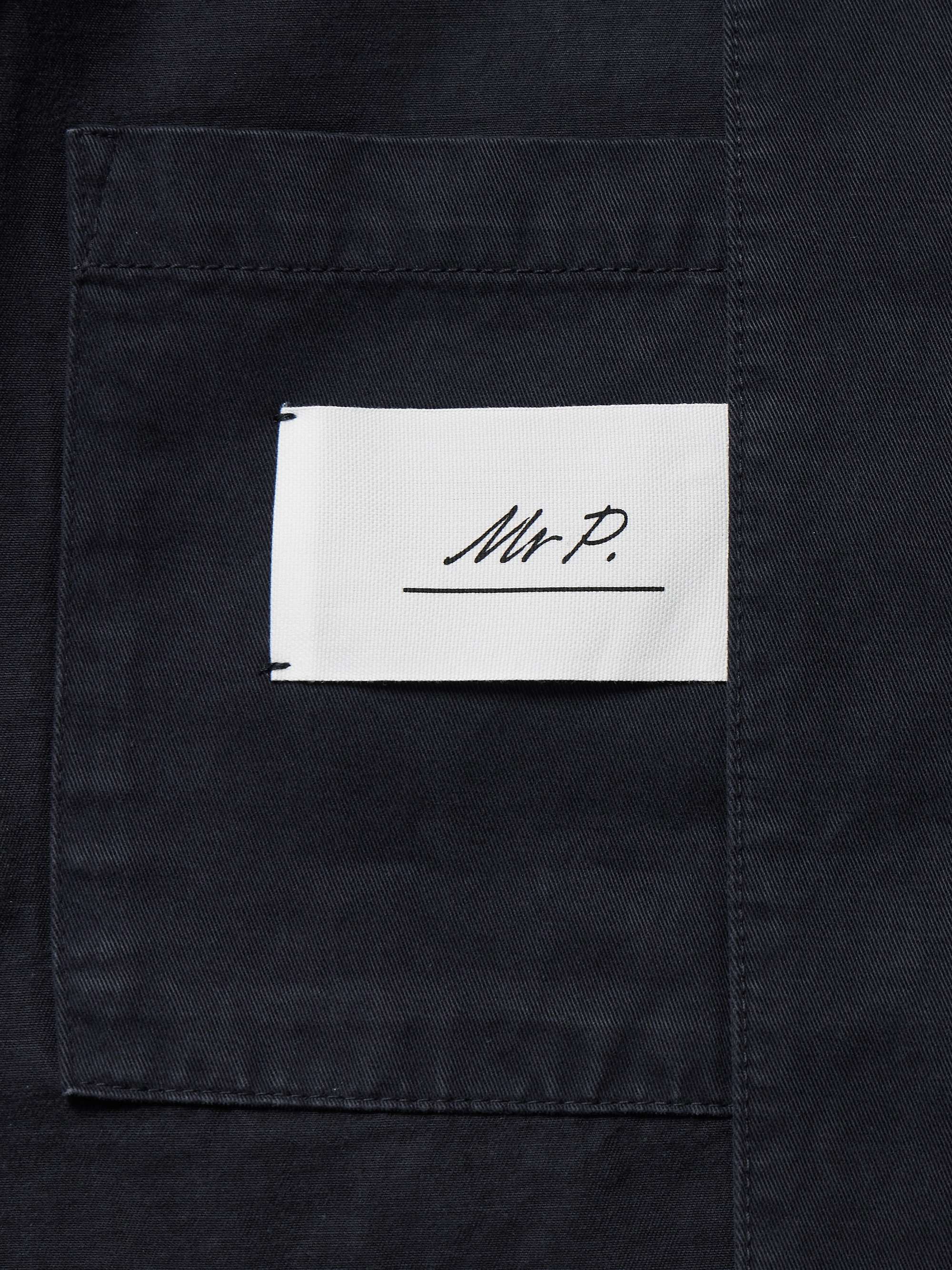 MR P. Garment-Dyed Organic Cotton-Twill Blazer for Men | MR PORTER