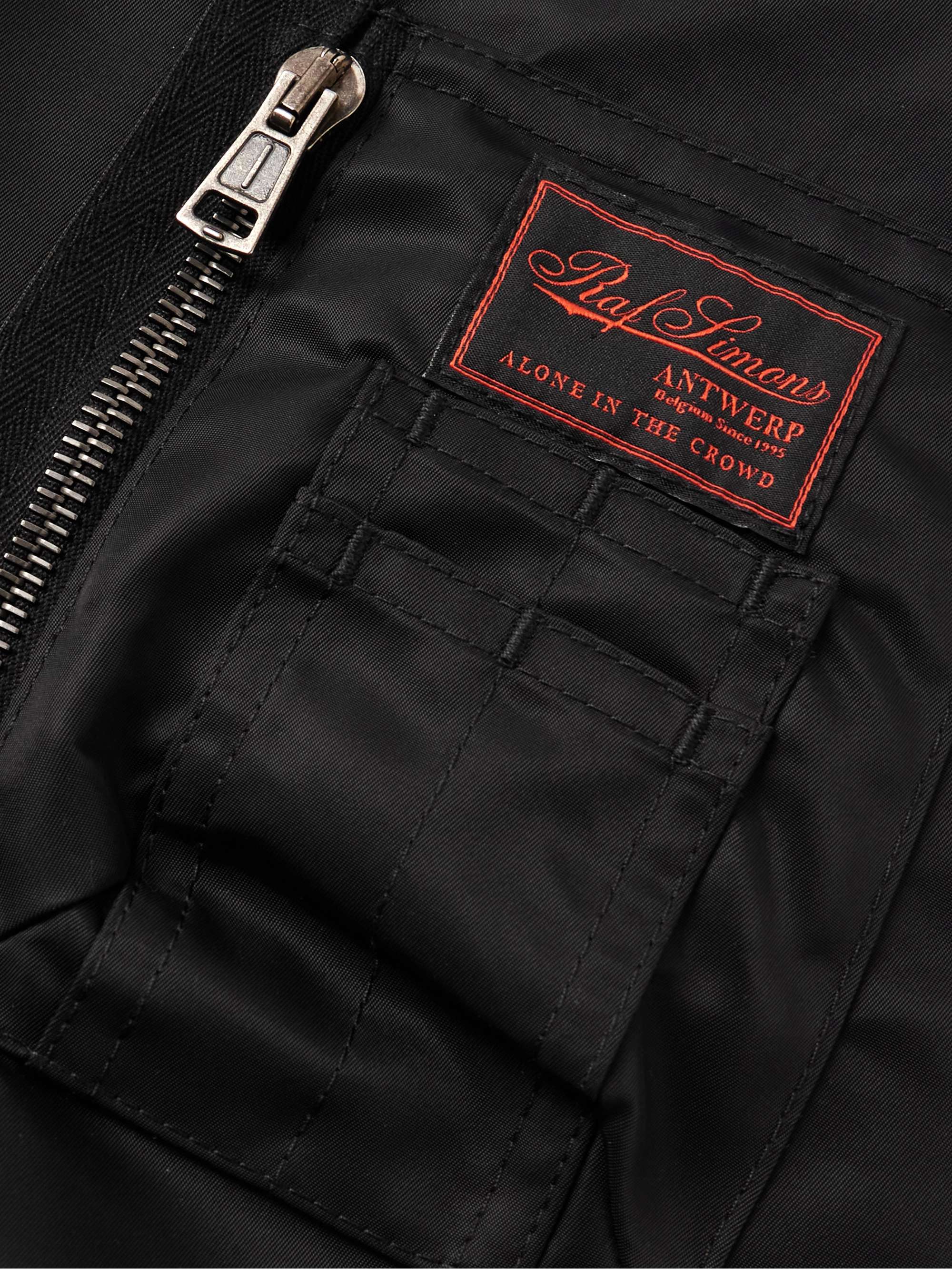 RAF SIMONS Shell Bomber Jacket