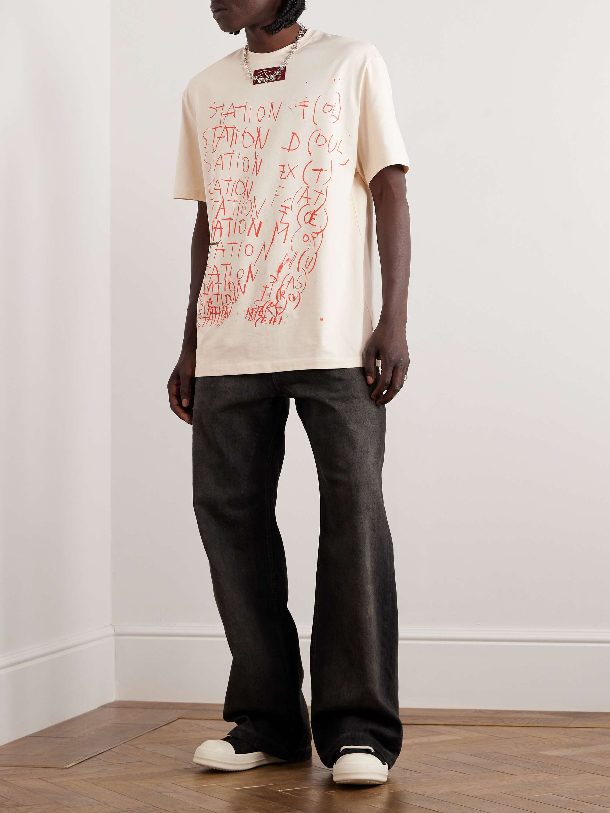 Raf Simons Family Portrait プリント Tシャツ - www.sorbillomenu.com