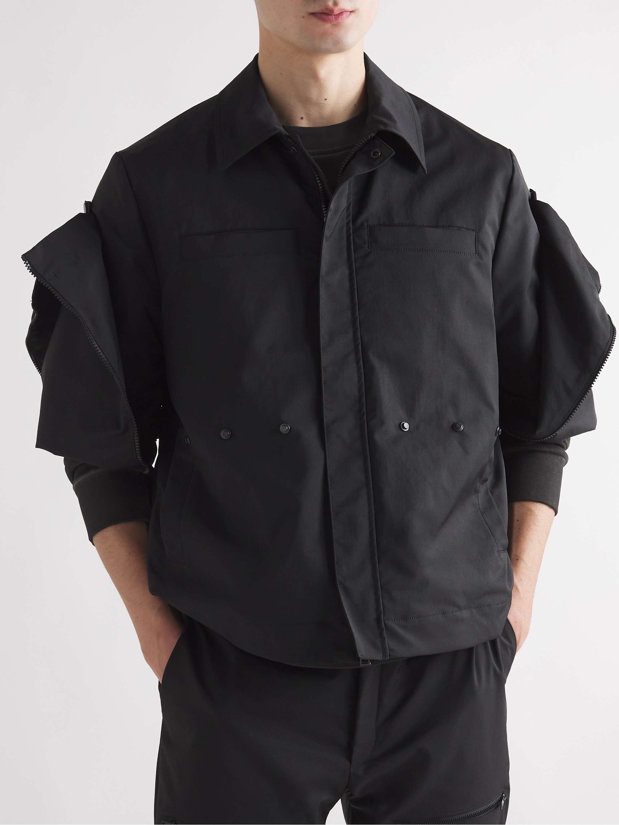 SAIF UD DEEN Convertible Shell Jacket