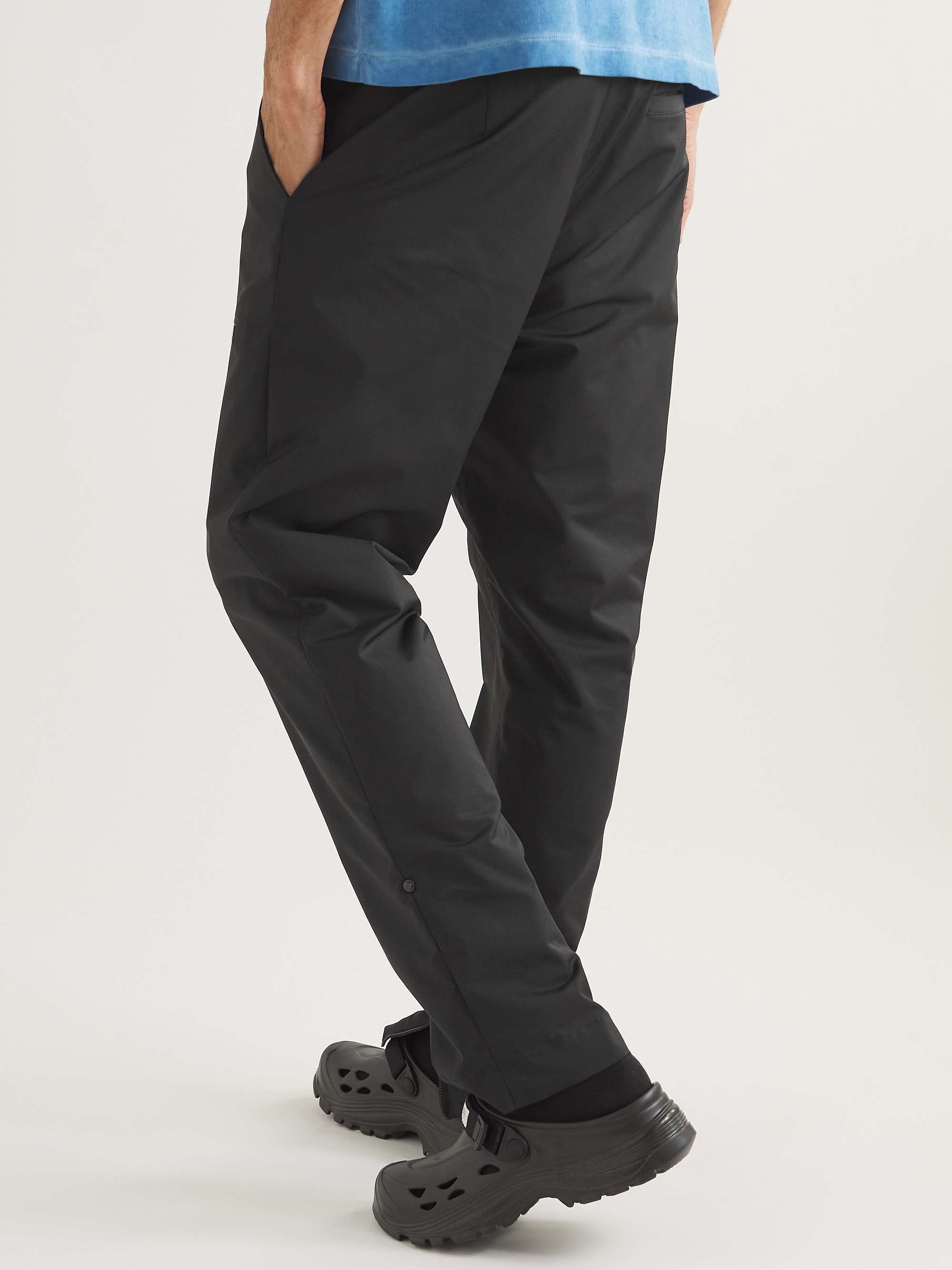 SAIF UD DEEN Straight-Leg Shell Trousers