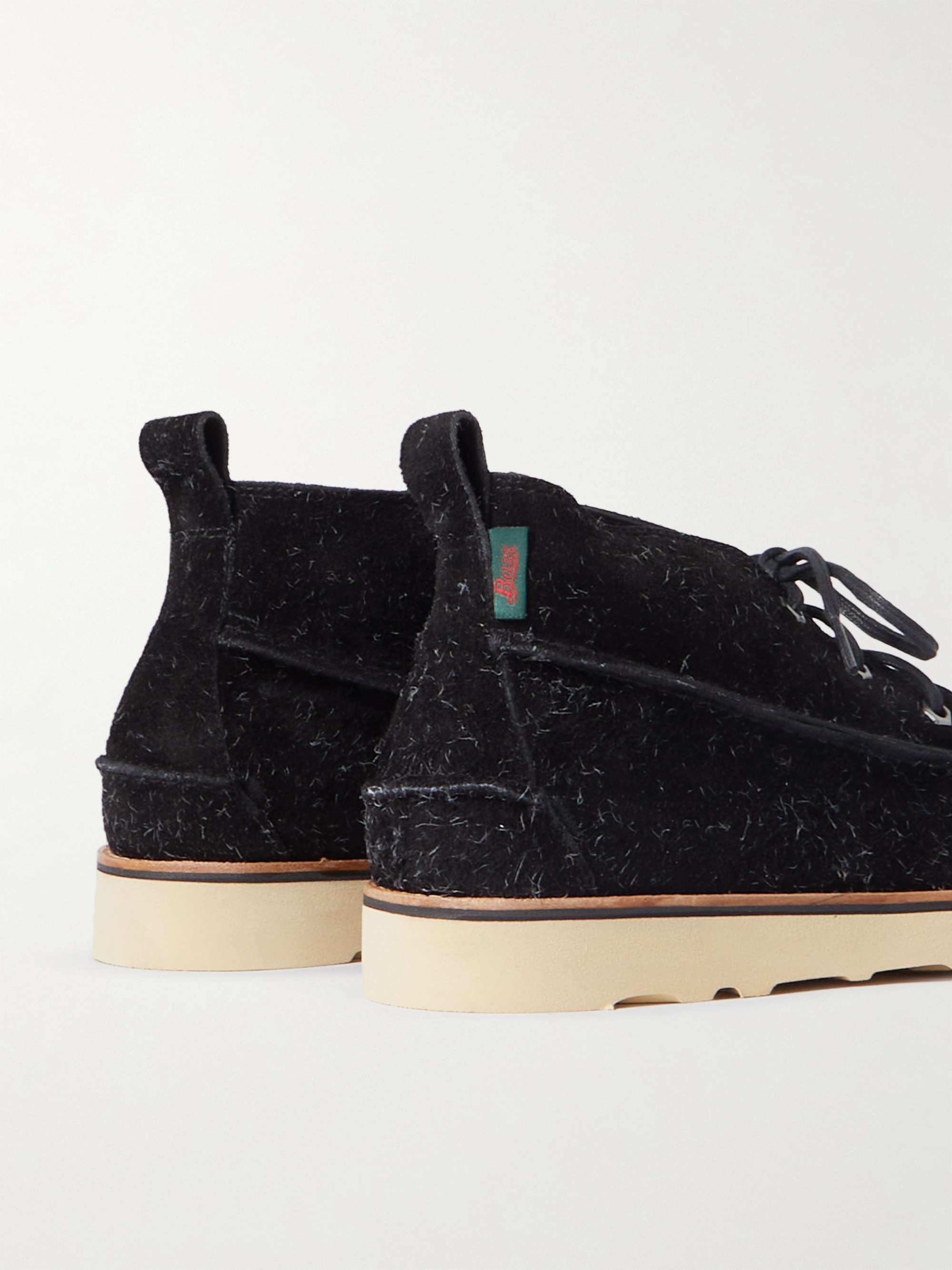 G.H. BASS Camp Moc III Ranger Textured-Suede Desert Boots