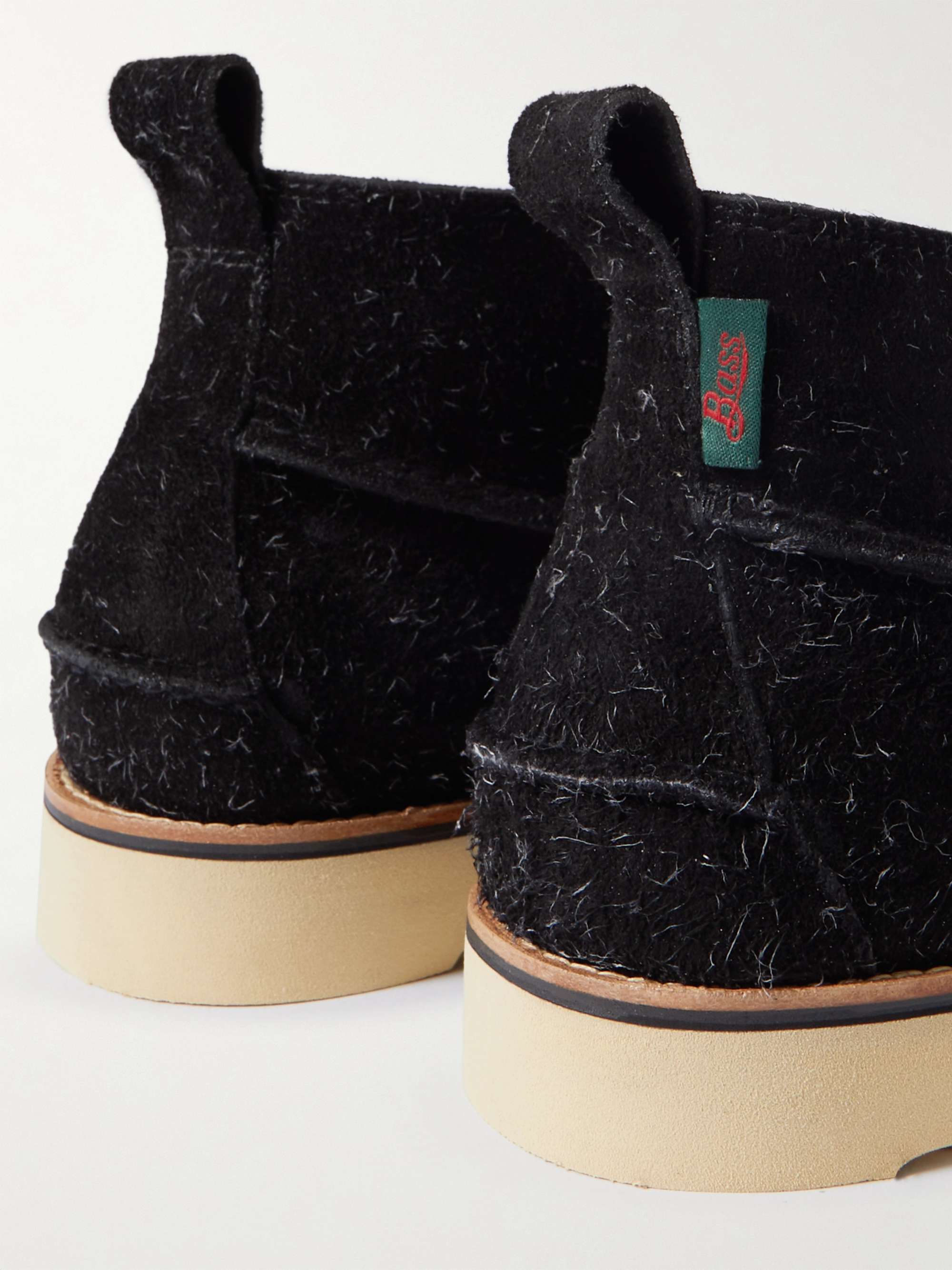 G.H. BASS Camp Moc III Ranger Textured-Suede Desert Boots