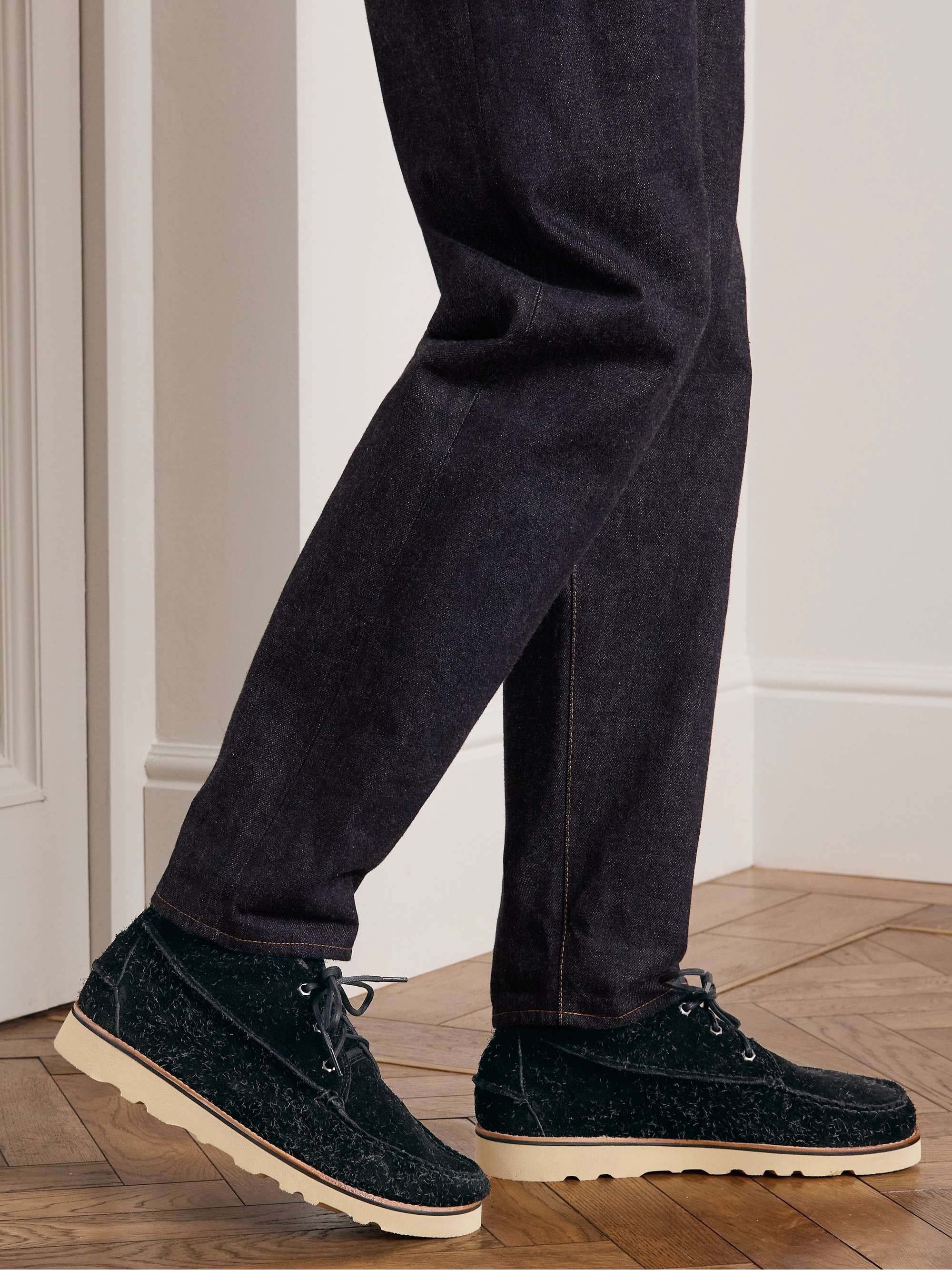 Camp Moc III Ranger Textured-Suede Desert Boots
