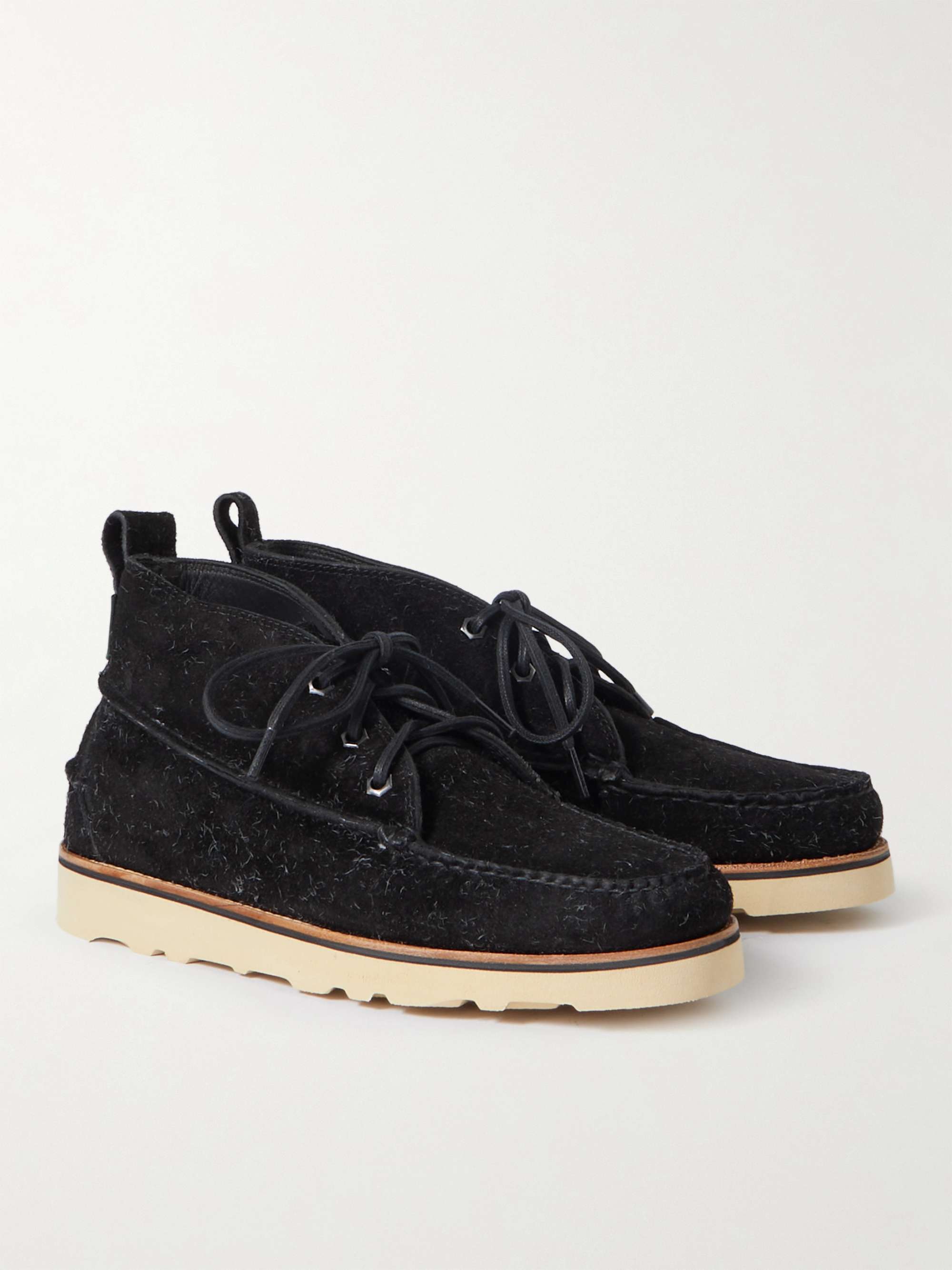 G.H. BASS Camp Moc III Ranger Textured-Suede Desert Boots
