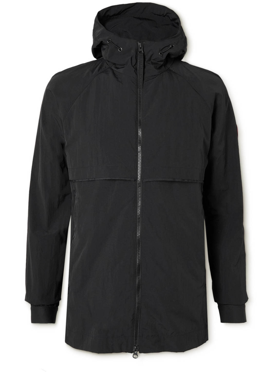 CANADA GOOSE FABER LOGO-APPLIQUÉD SHELL HOODED JACKET