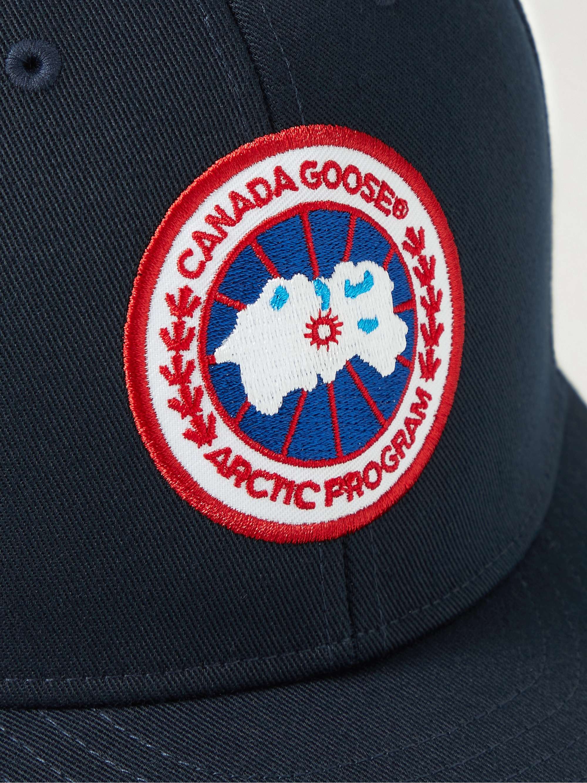 CANADA GOOSE Arctic Logo-Appliquéd Twill Baseball Cap