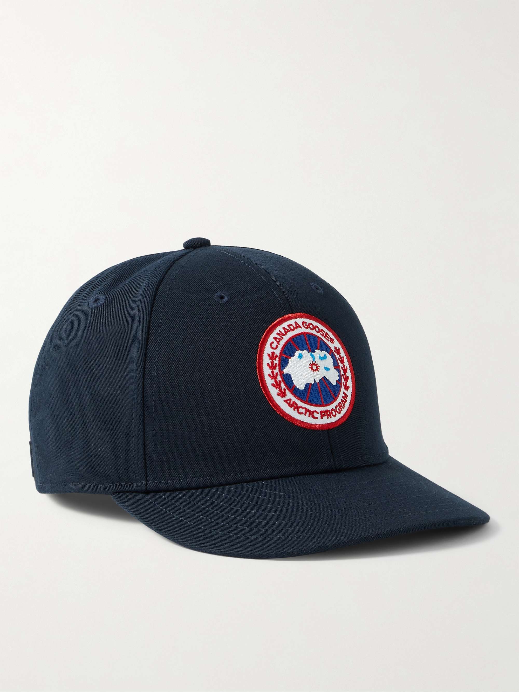 CANADA GOOSE Arctic Logo-Appliquéd Twill Baseball Cap