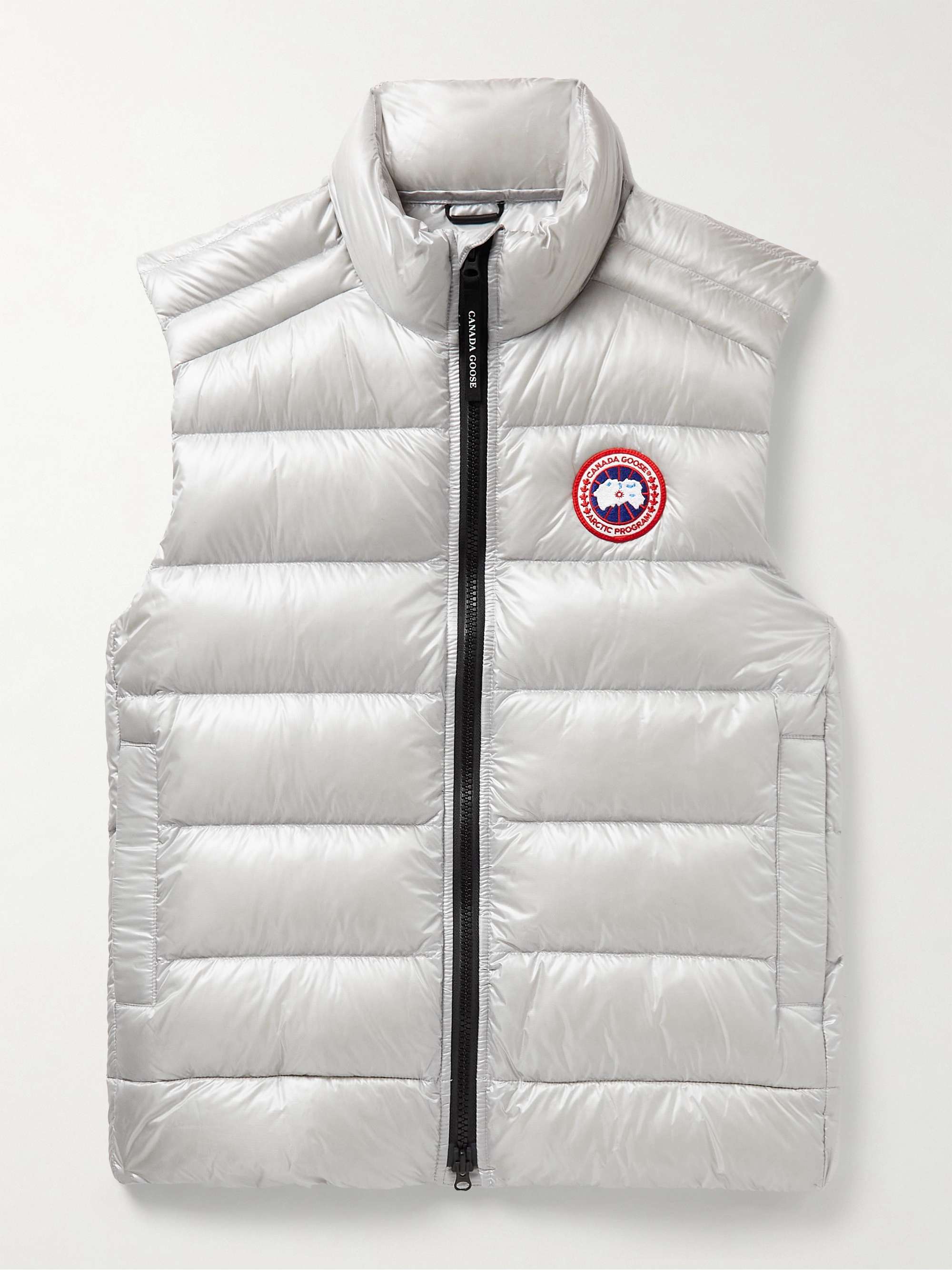 CANADA GOOSE Crofton Slim-Fit Quilted Recycled Nylon-Ripstop Down Gilet