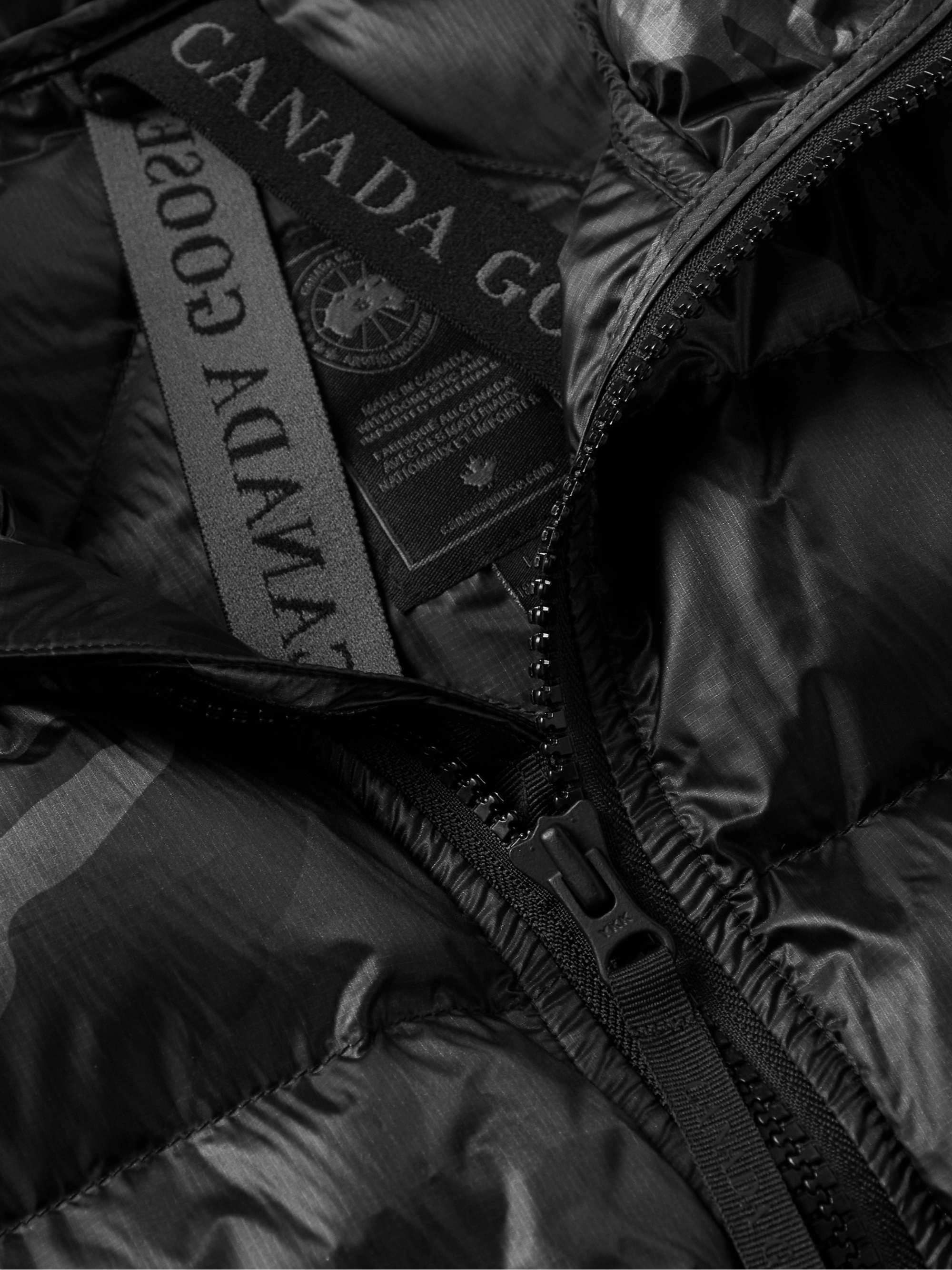 CANADA GOOSE Crofton Slim-Fit Quilted Camouflage-Print Ripstop Down Jacket