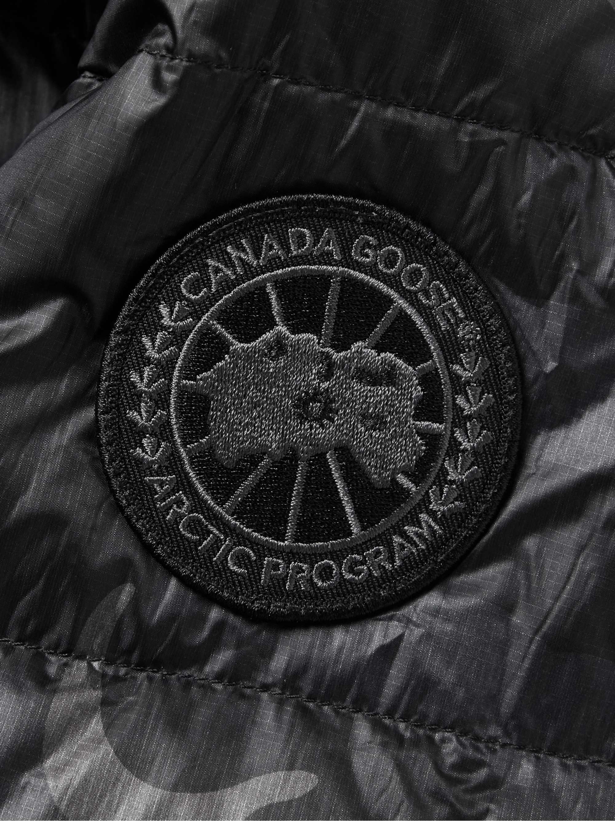 CANADA GOOSE Crofton Slim-Fit Quilted Camouflage-Print Ripstop Down Jacket