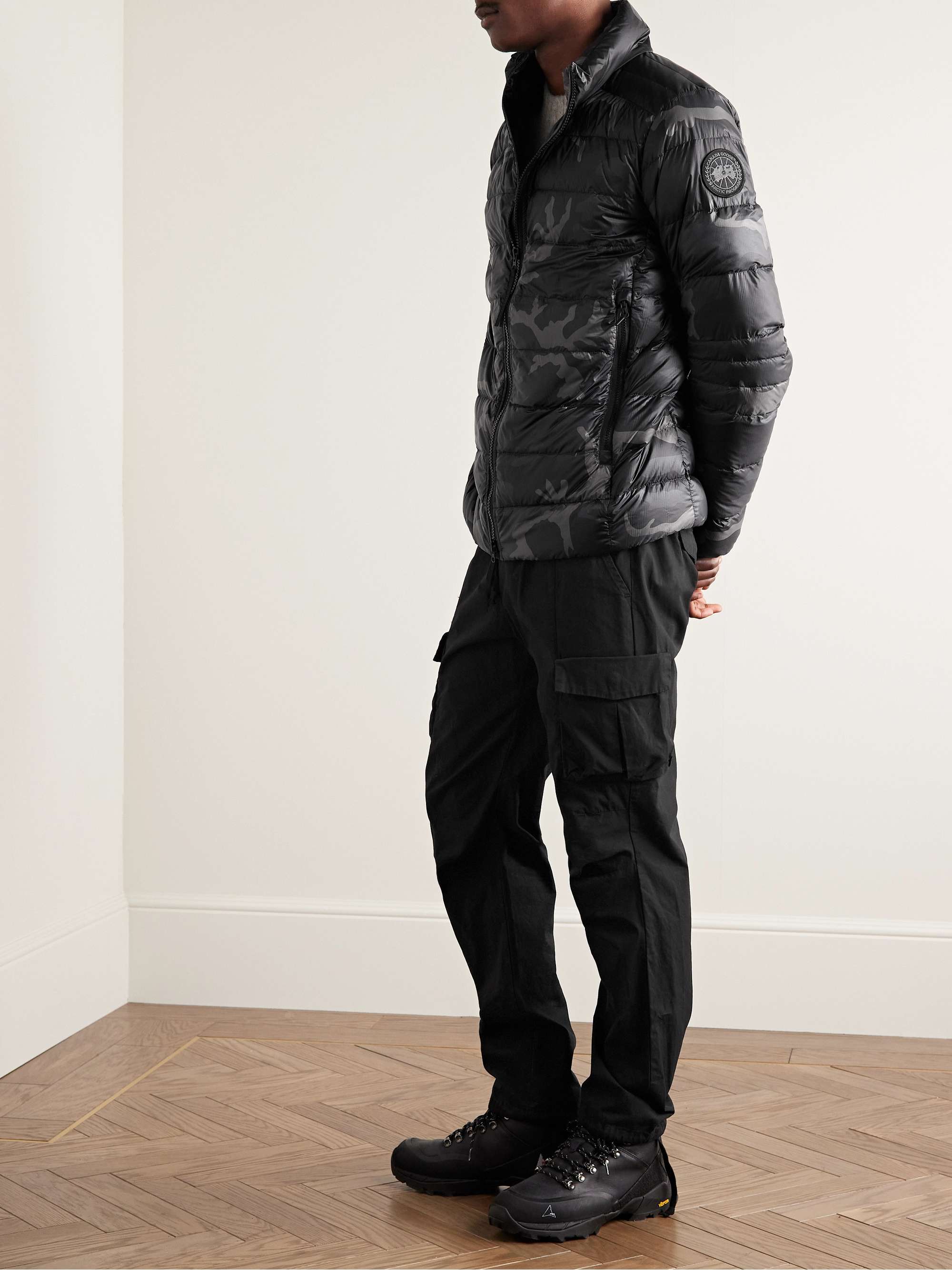 CANADA GOOSE Crofton Slim-Fit Quilted Camouflage-Print Ripstop Down Jacket