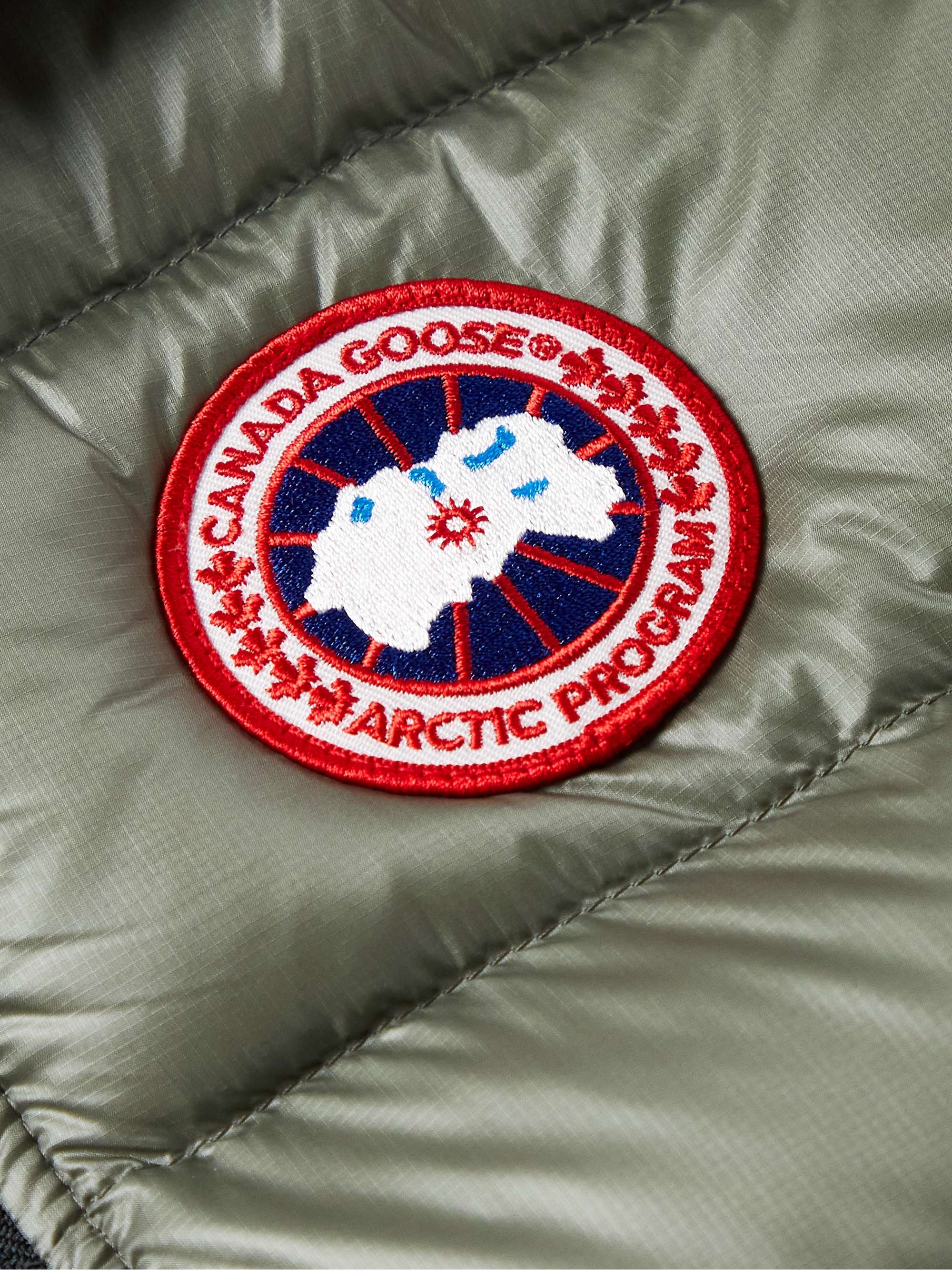 CANADA GOOSE Crofton Slim-Fit Quilted Recycled Nylon-Ripstop Down Gilet
