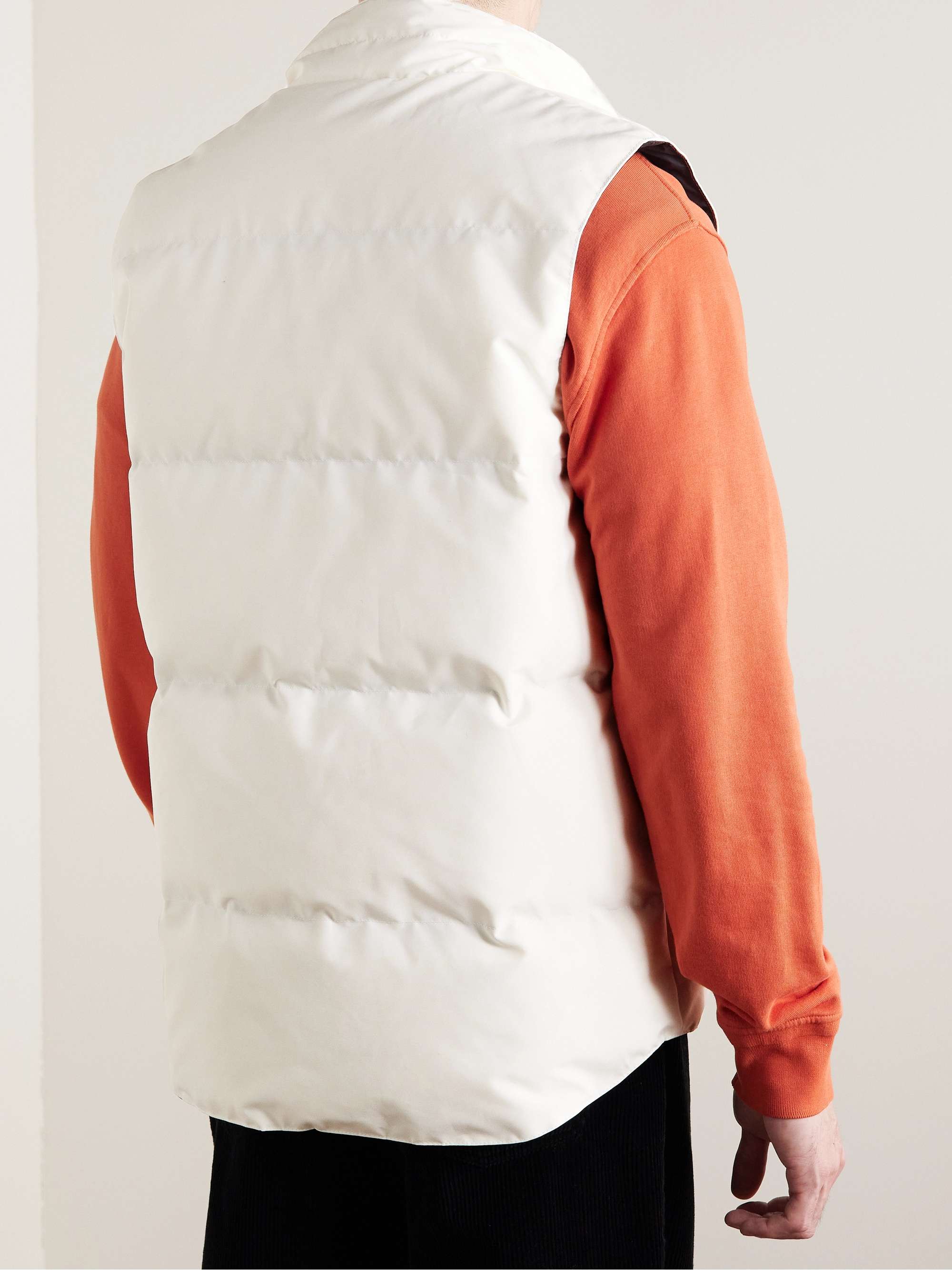 CANADA GOOSE Black Label Garson Quilted Shell Down Gilet