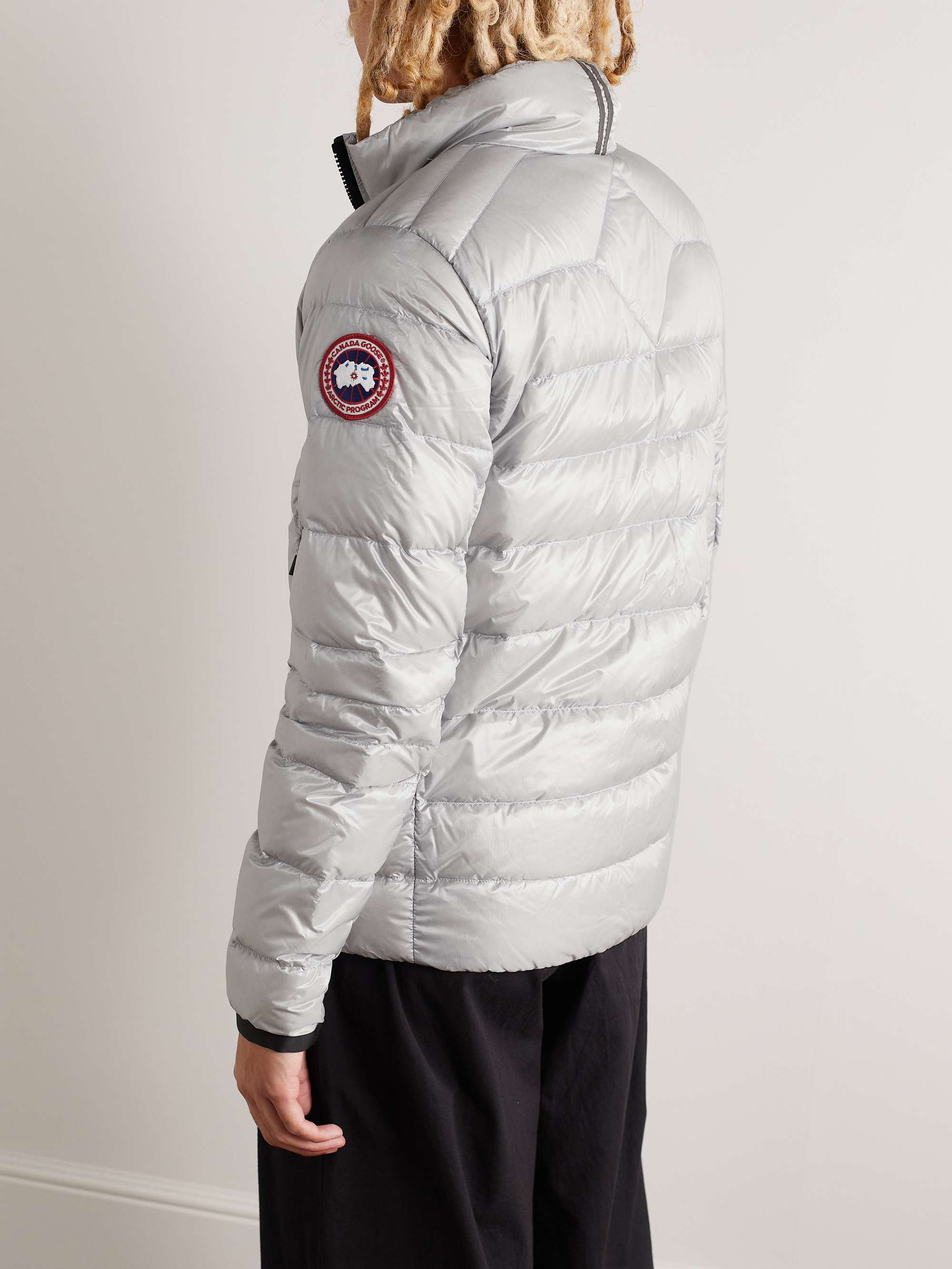 CANADA GOOSE Crofton Slim-Fit Quilted Recycled Nylon-Ripstop Down Jacket