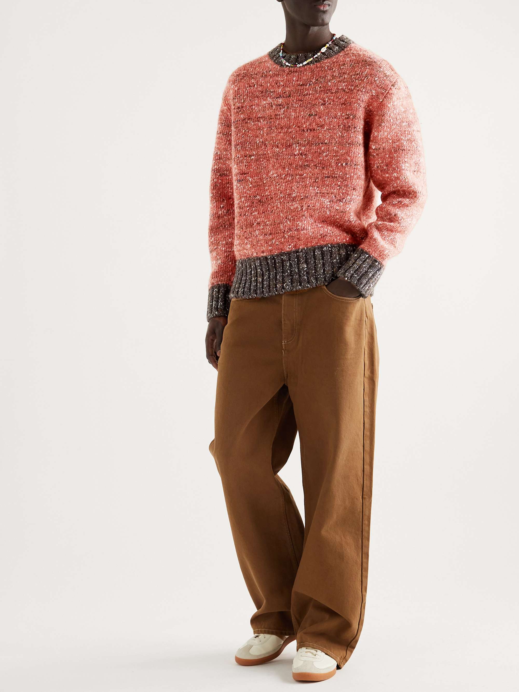 MANAAKI Koro Merino Wool-Blend Sweater for Men | MR PORTER