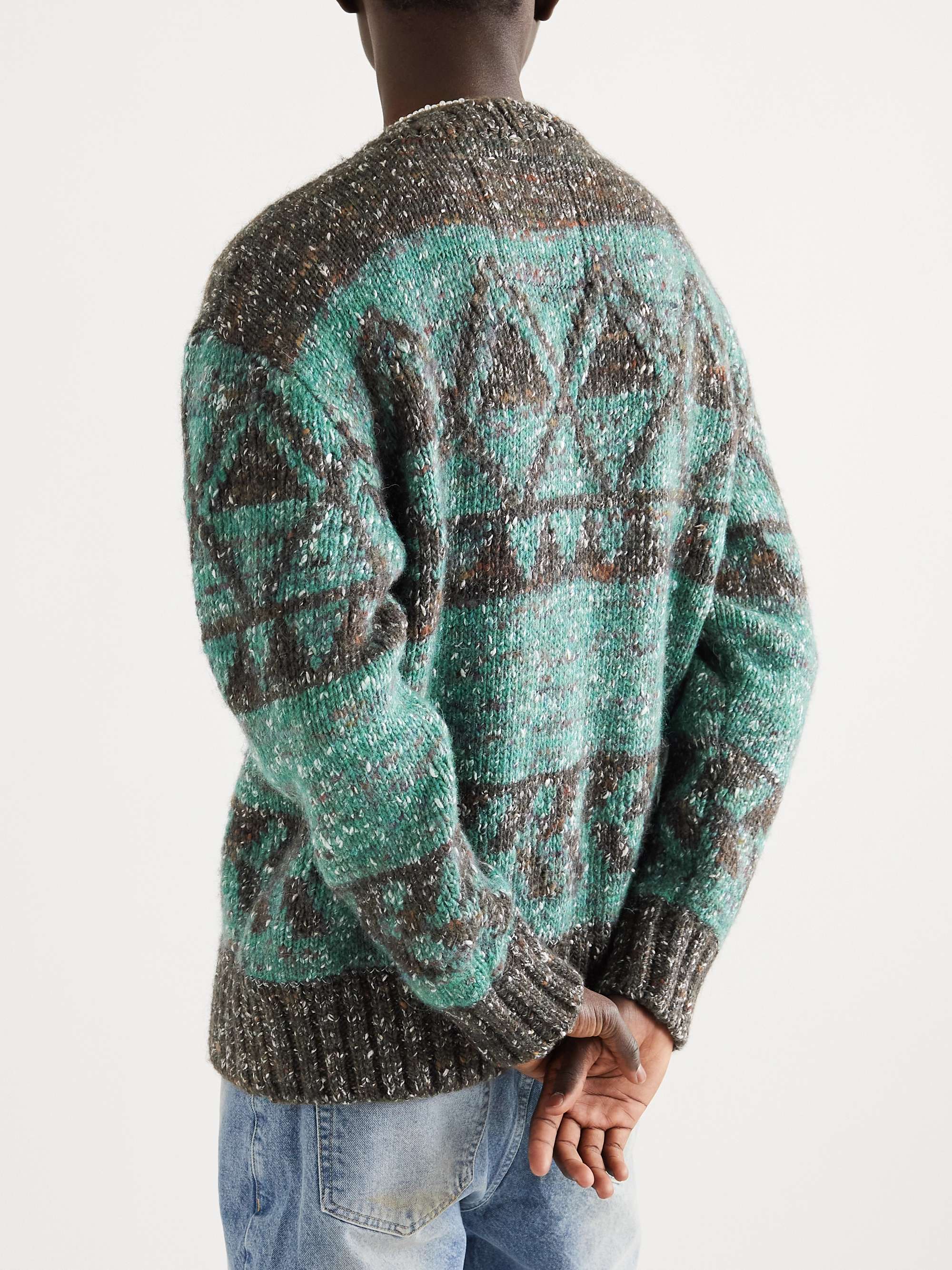MANAAKI Koro Merino Wool-Blend Cardigan