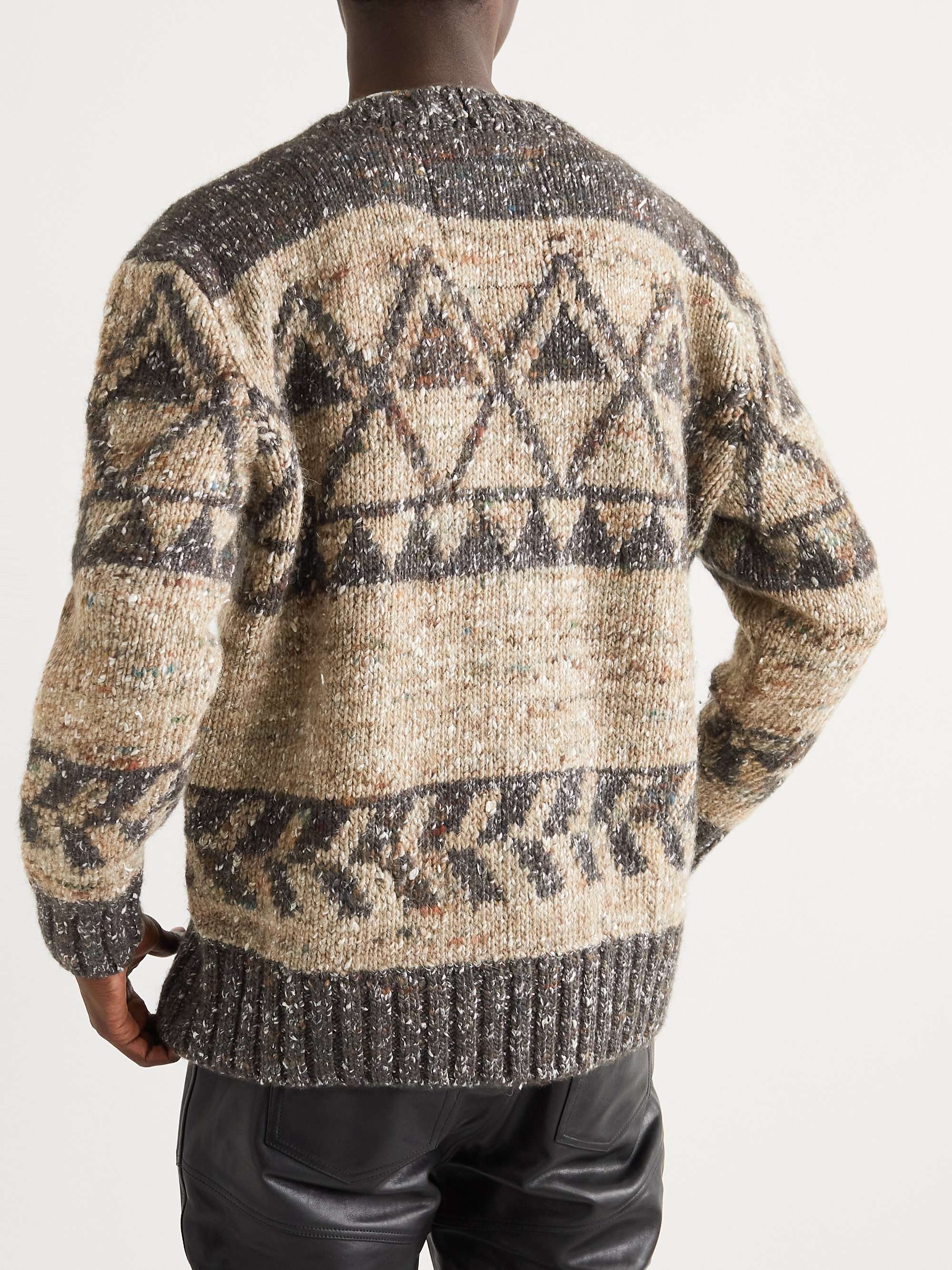 MANAAKI Koro Merino Wool-Blend Cardigan