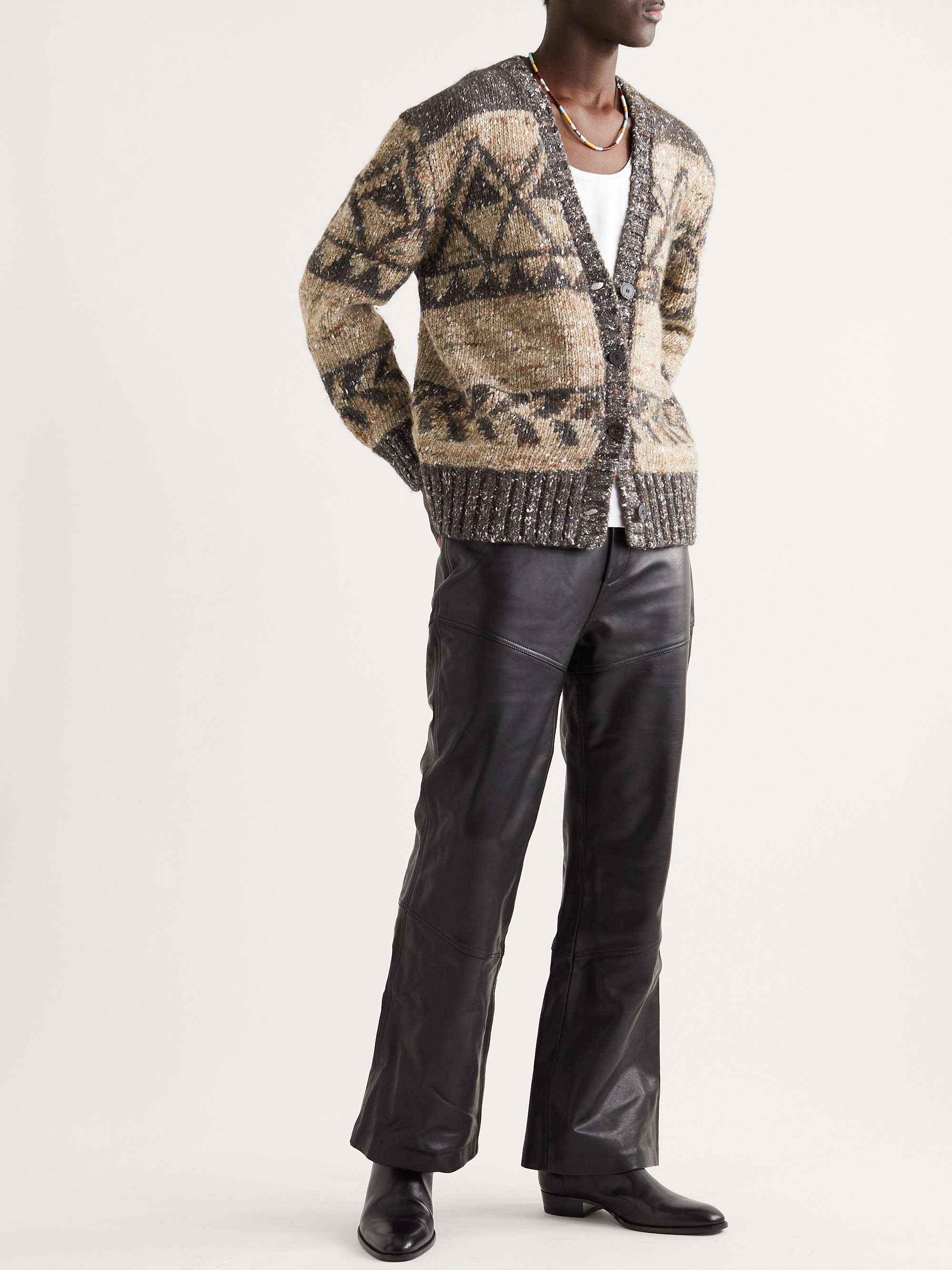 MANAAKI Koro Merino Wool-Blend Cardigan