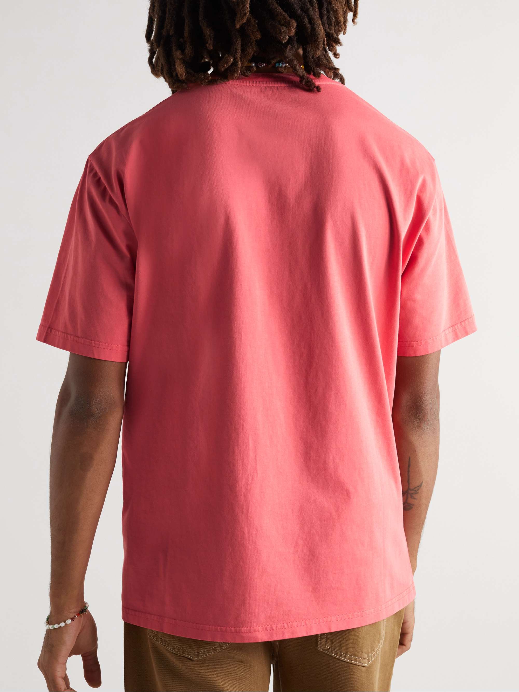 MANAAKI Maunga Printed Cotton-Jersey T-Shirt