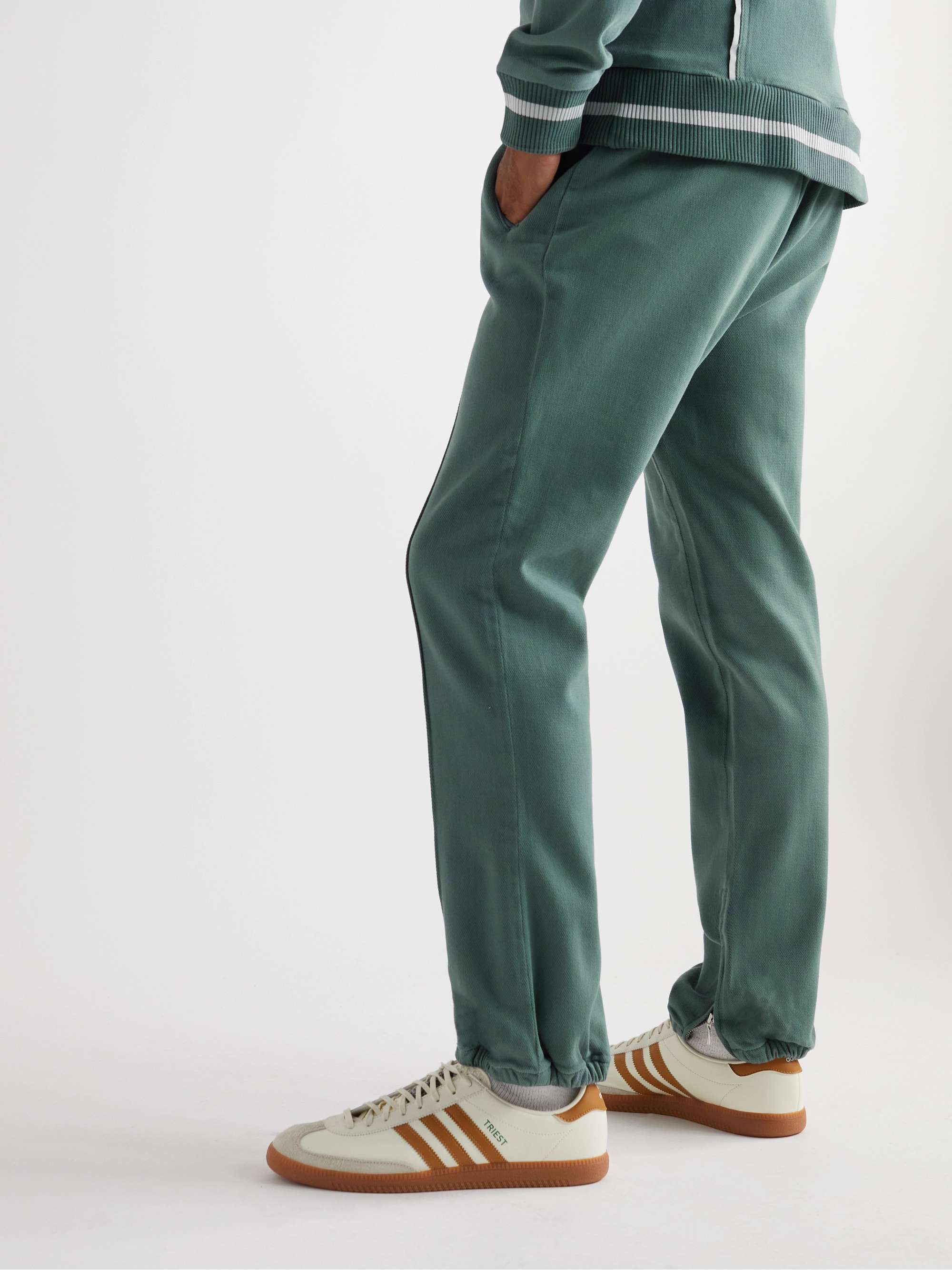 MANAAKI Kai Tapered Cotton-Blend Twill Track Pants