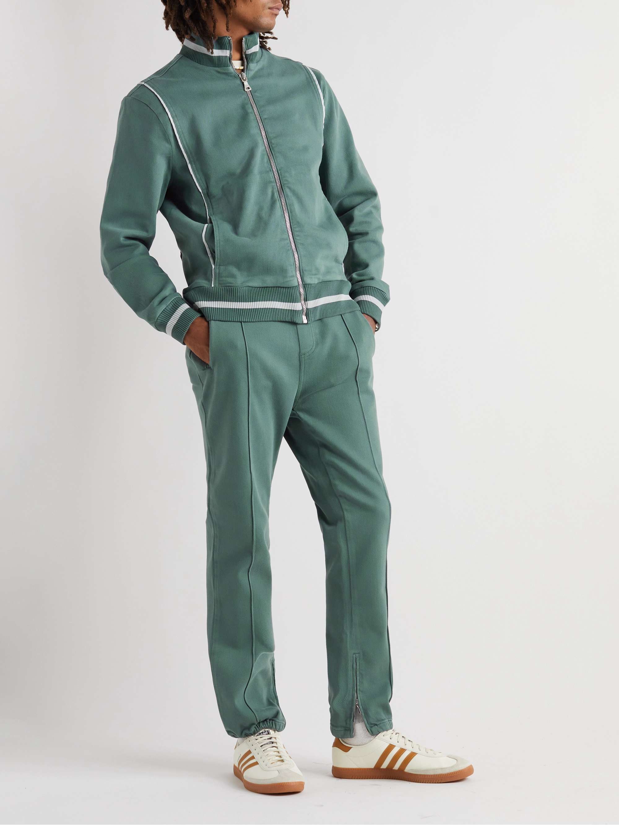 MANAAKI Kai Tapered Cotton-Blend Twill Track Pants