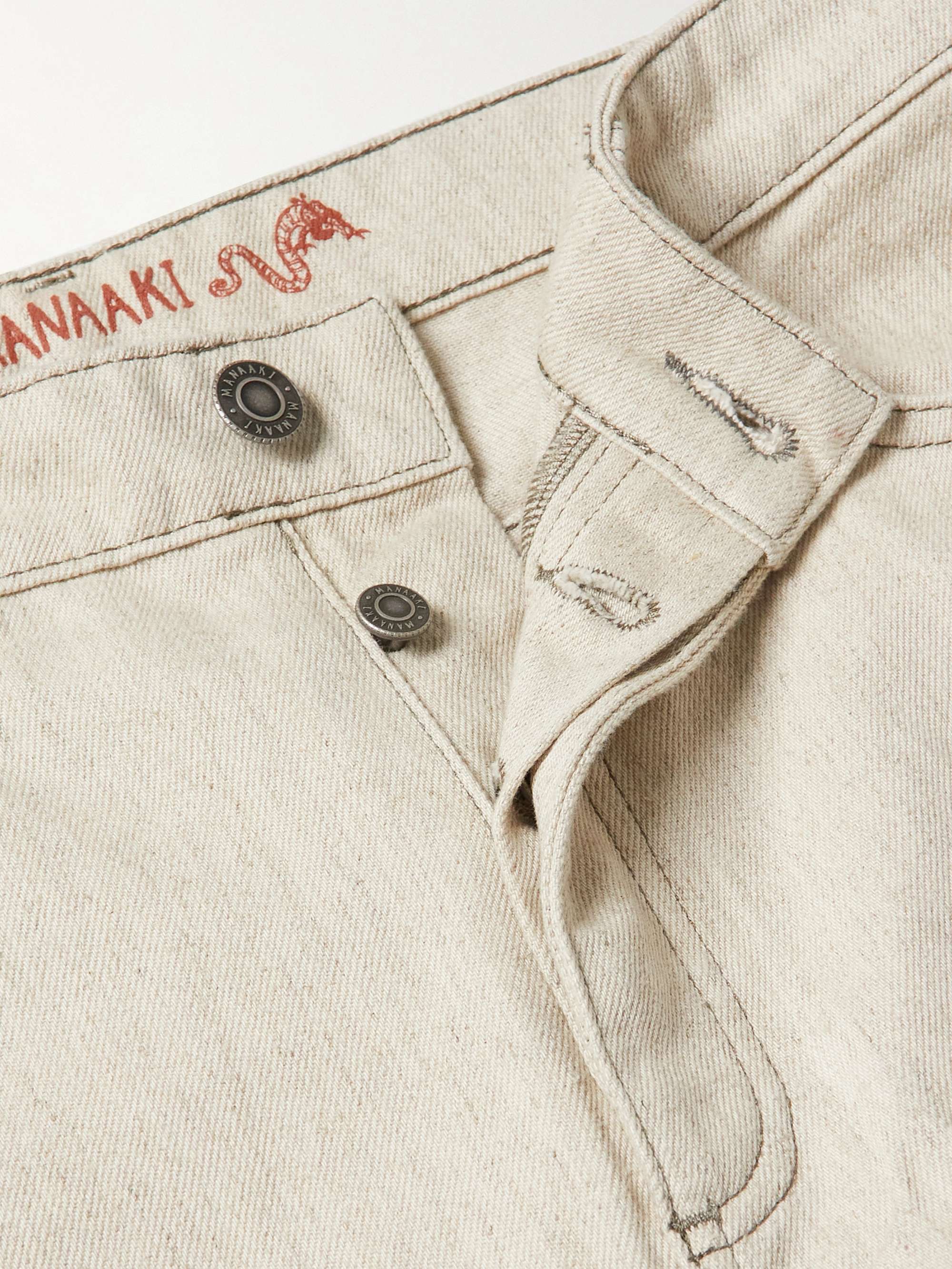 MANAAKI Rangi Straight-Leg Jeans