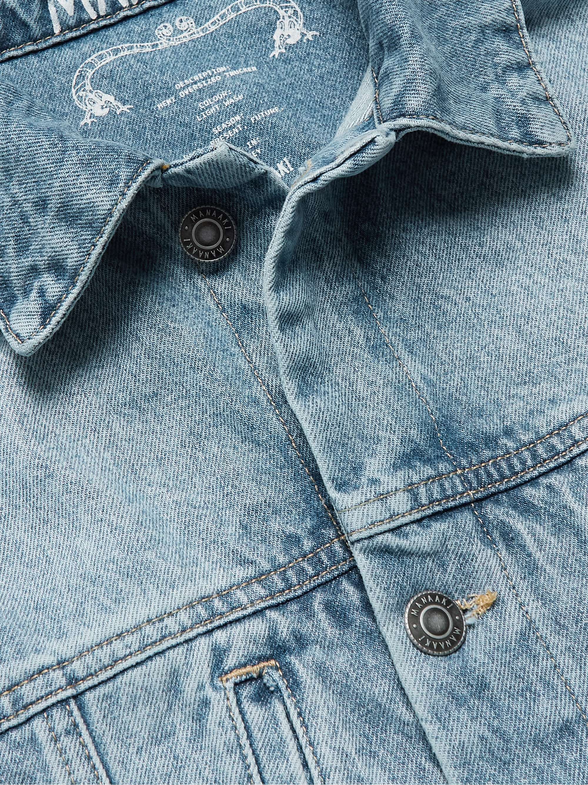 MANAAKI Hemi Denim Trucker Jacket