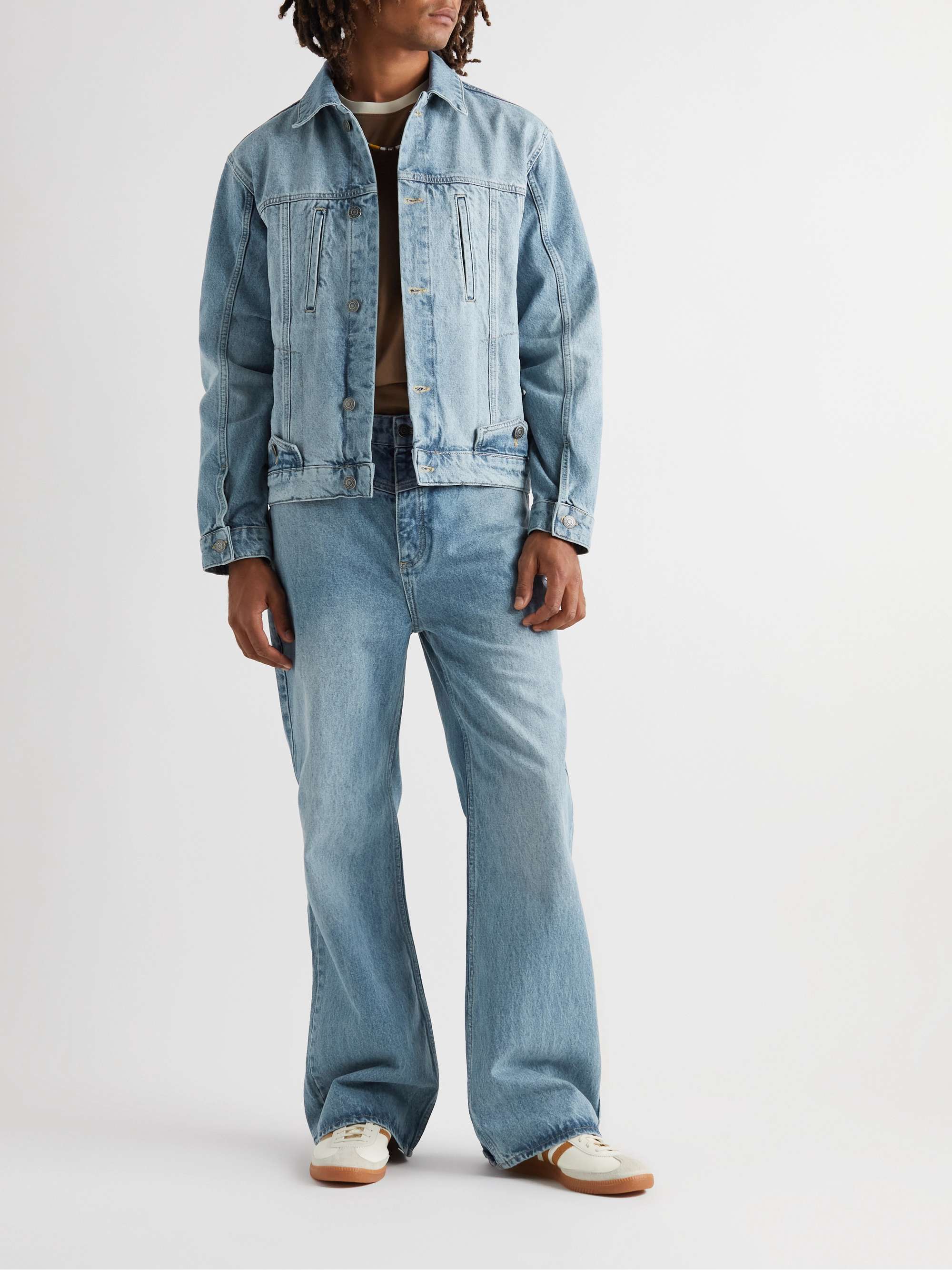 MANAAKI Hemi Denim Trucker Jacket for Men | MR PORTER